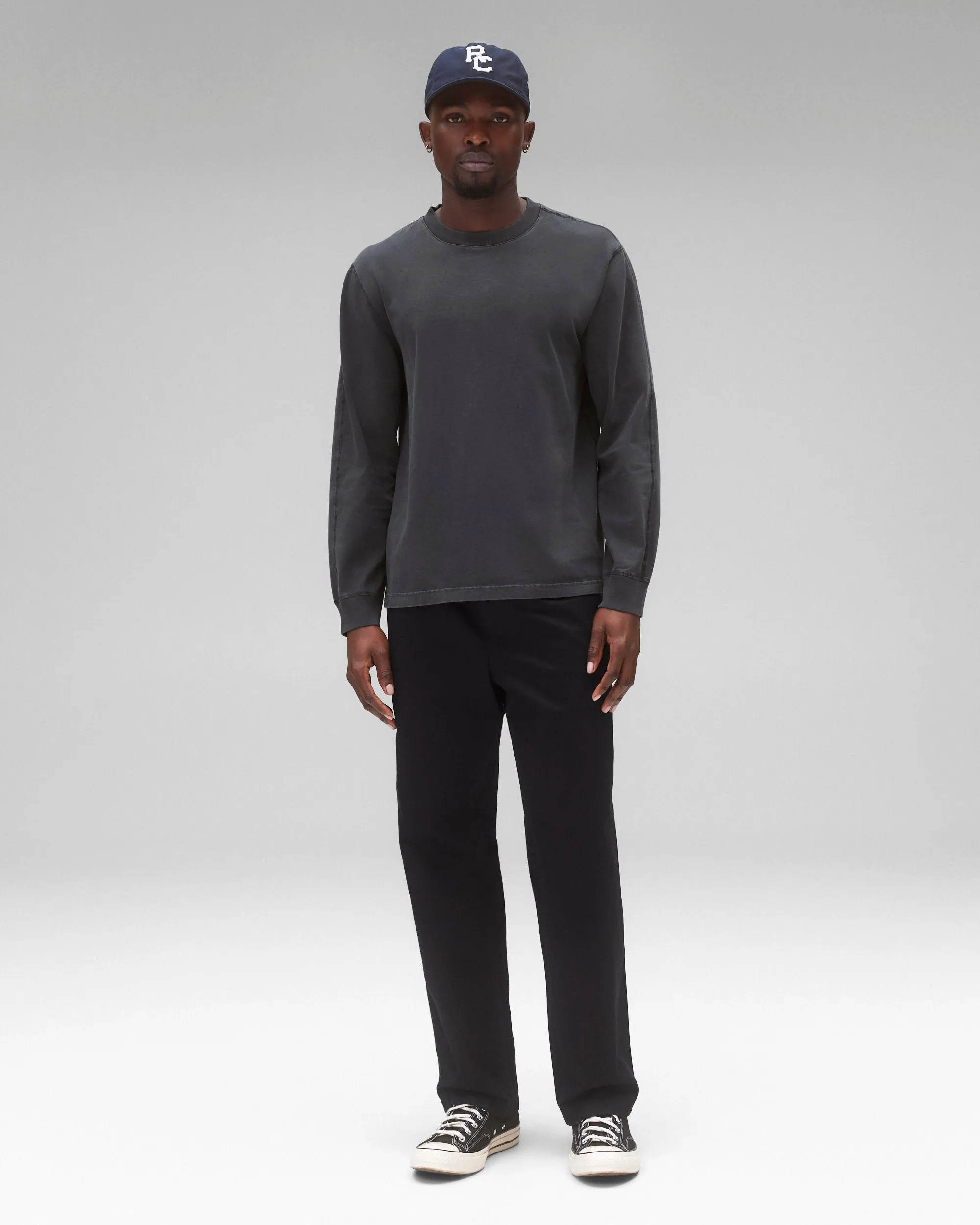 Midweight Jersey Fadeaway Standard Long Sleeve sold by Reigning Champ product image thumbnail 3