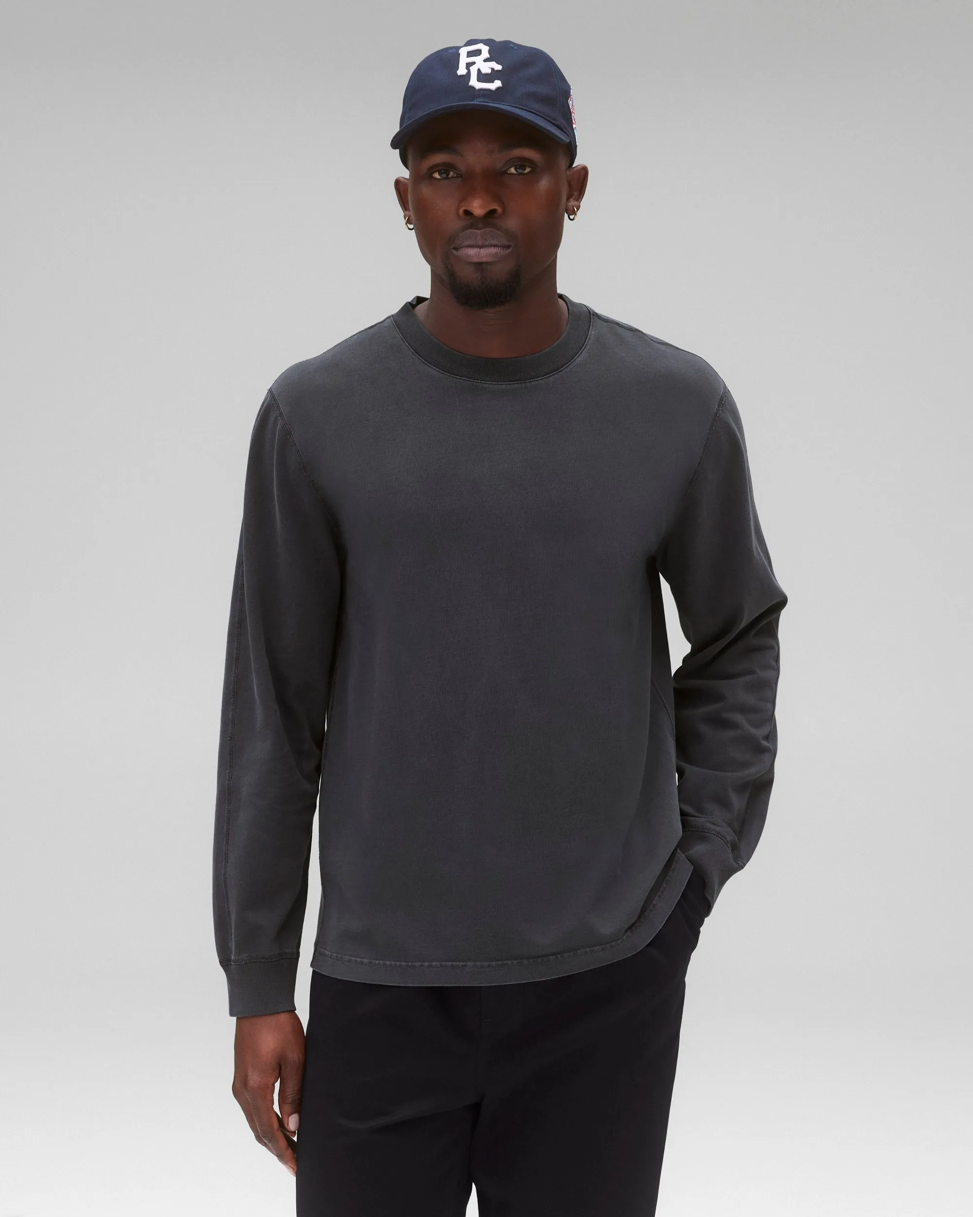 Midweight Jersey Fadeaway Standard Long Sleeve sold by Reigning Champ product image thumbnail 2