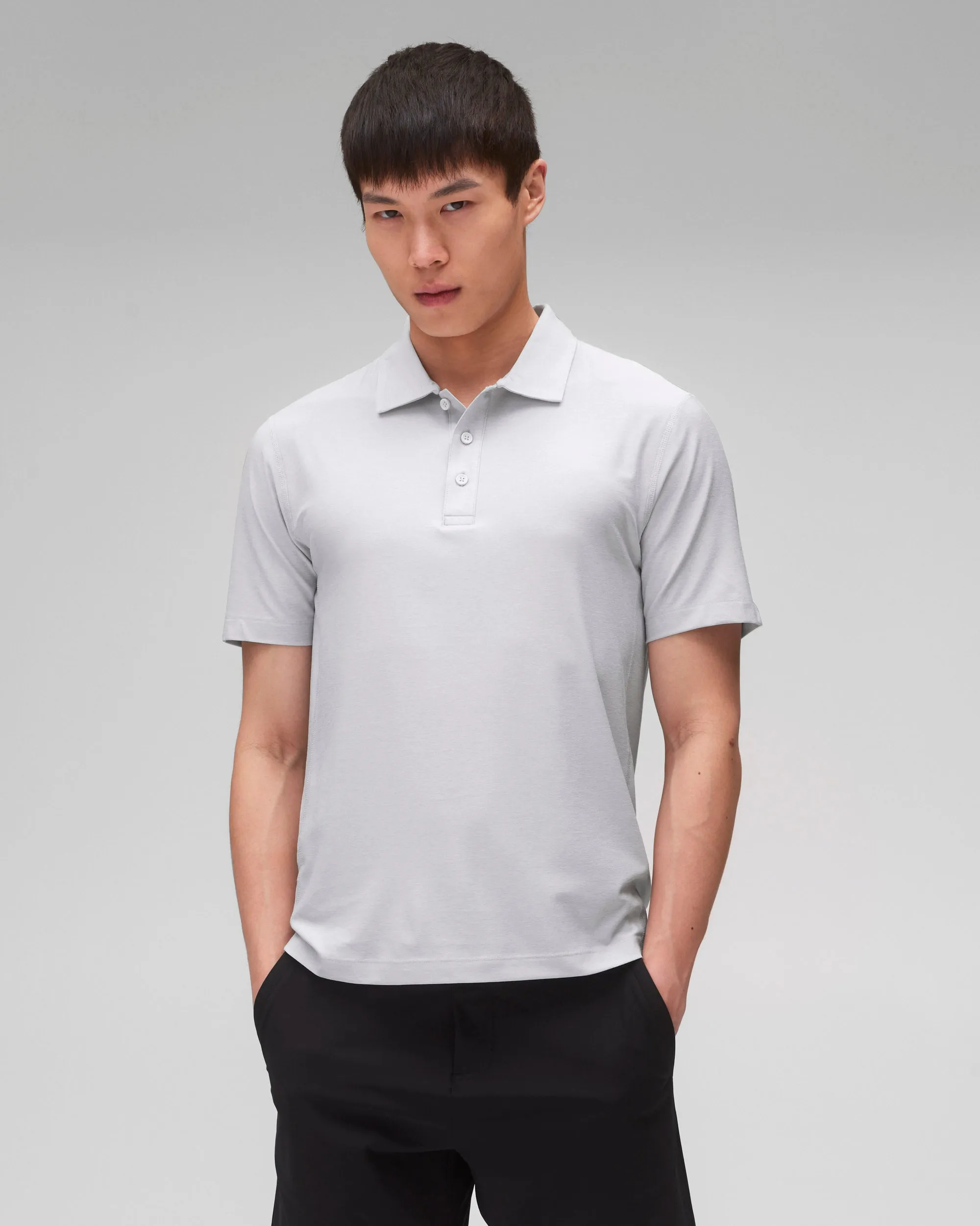 Stretch Jersey Rebound Standard Polo sold by Reigning Champ product image thumbnail 2