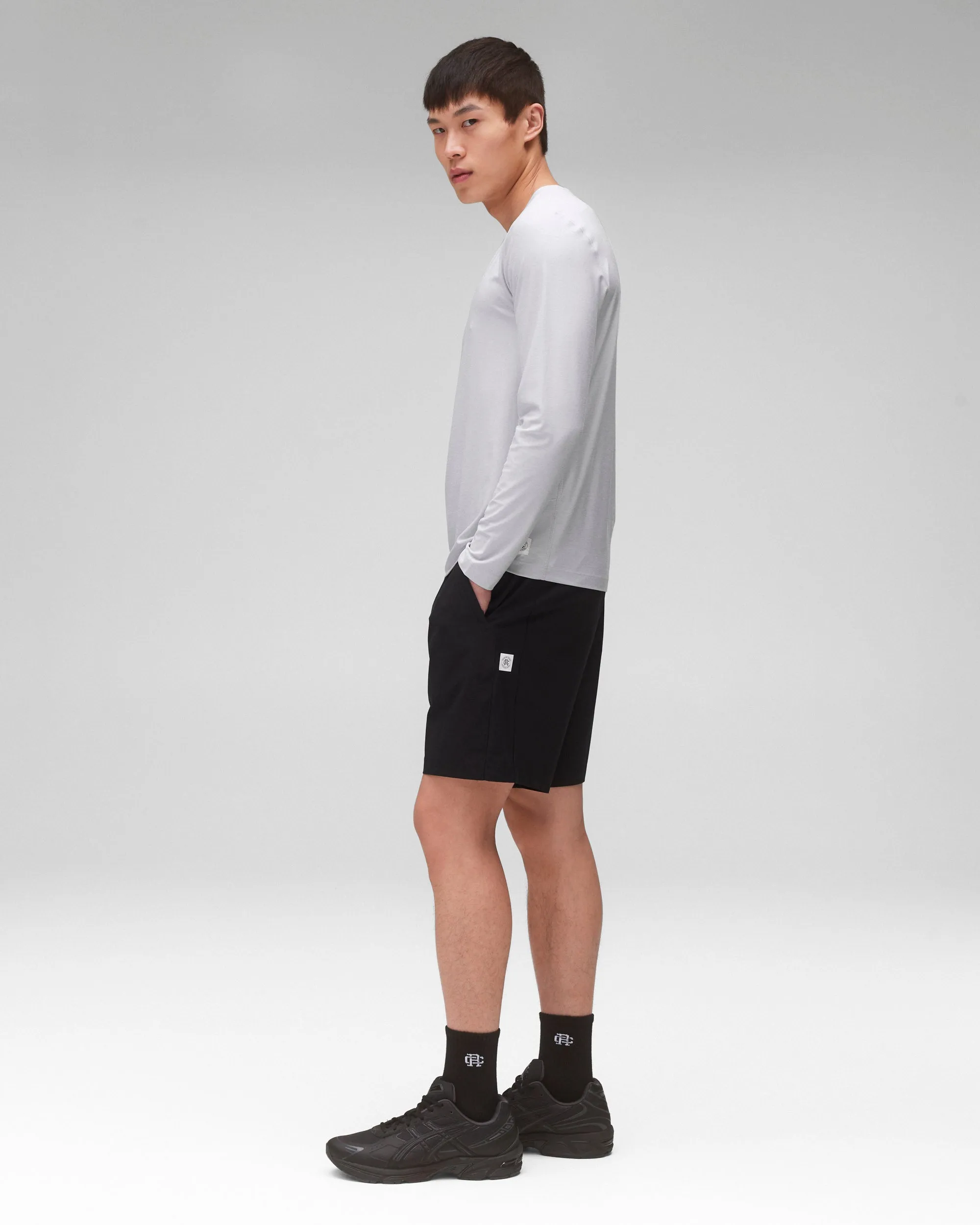 Stretch Jersey Rebound Standard Long Sleeve sold by Reigning Champ product image thumbnail 4