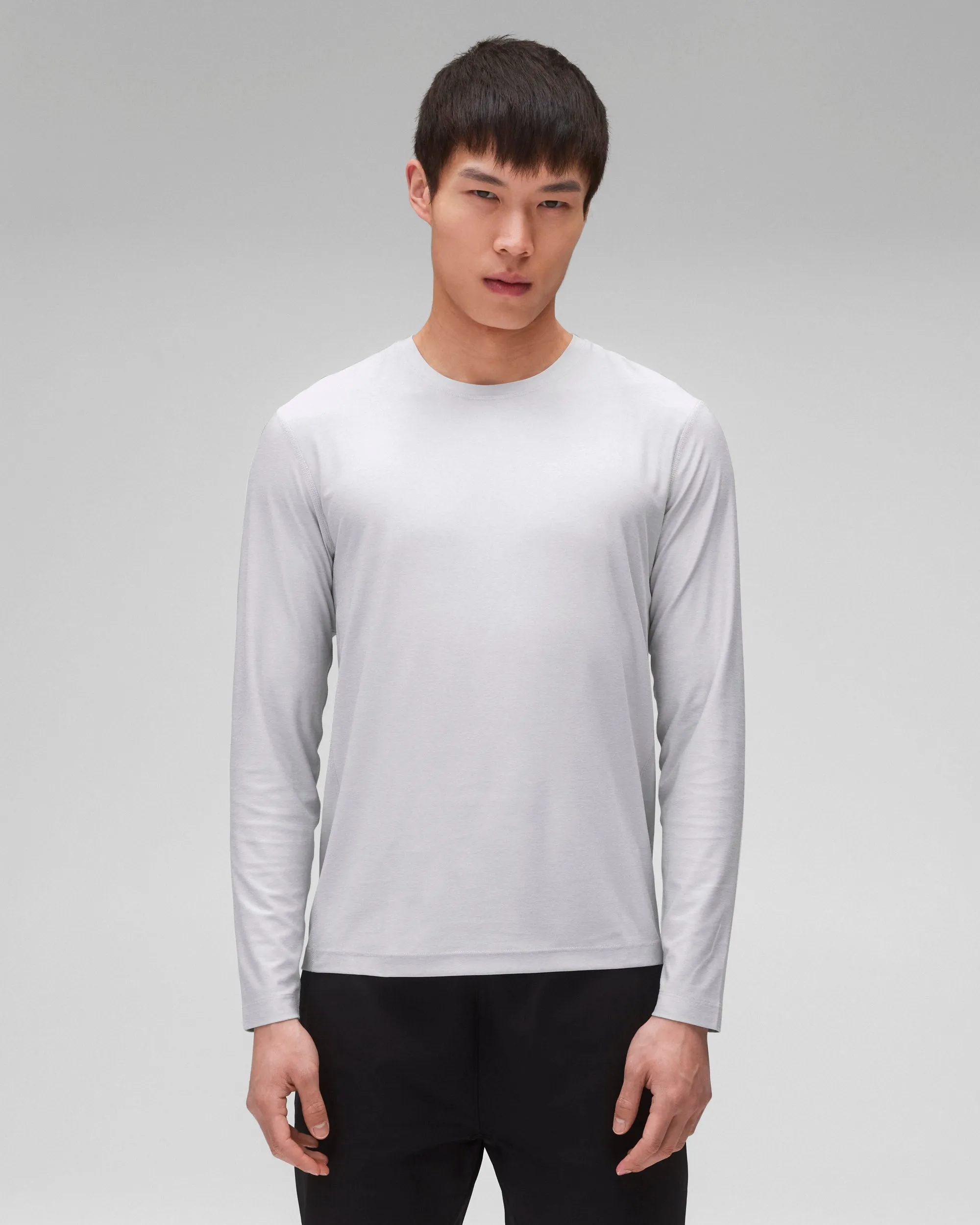 Stretch Jersey Rebound Standard Long Sleeve sold by Reigning Champ product image thumbnail 2