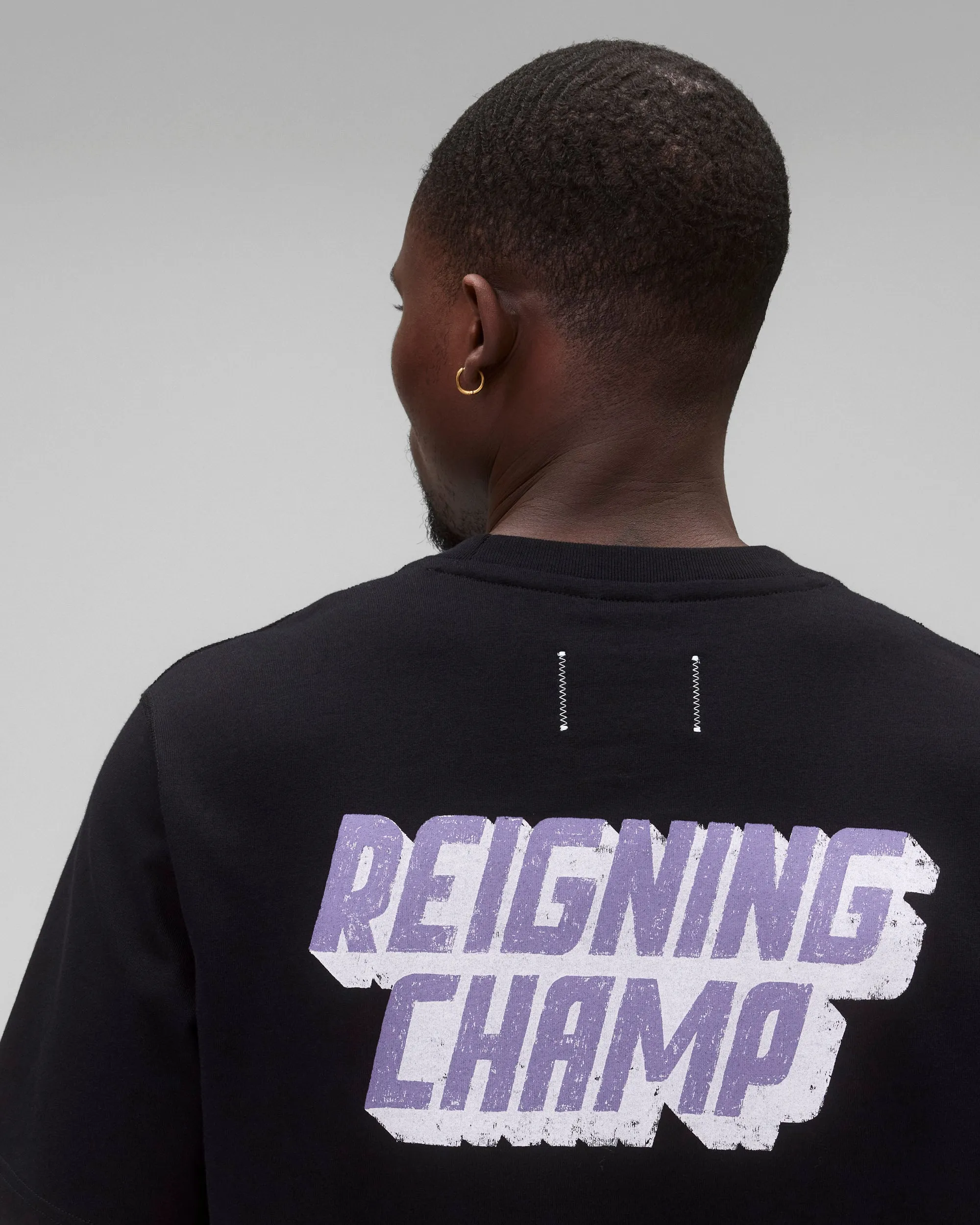 Midweight Jersey Paintstrokes OG T-Shirt sold by Reigning Champ product image thumbnail 3