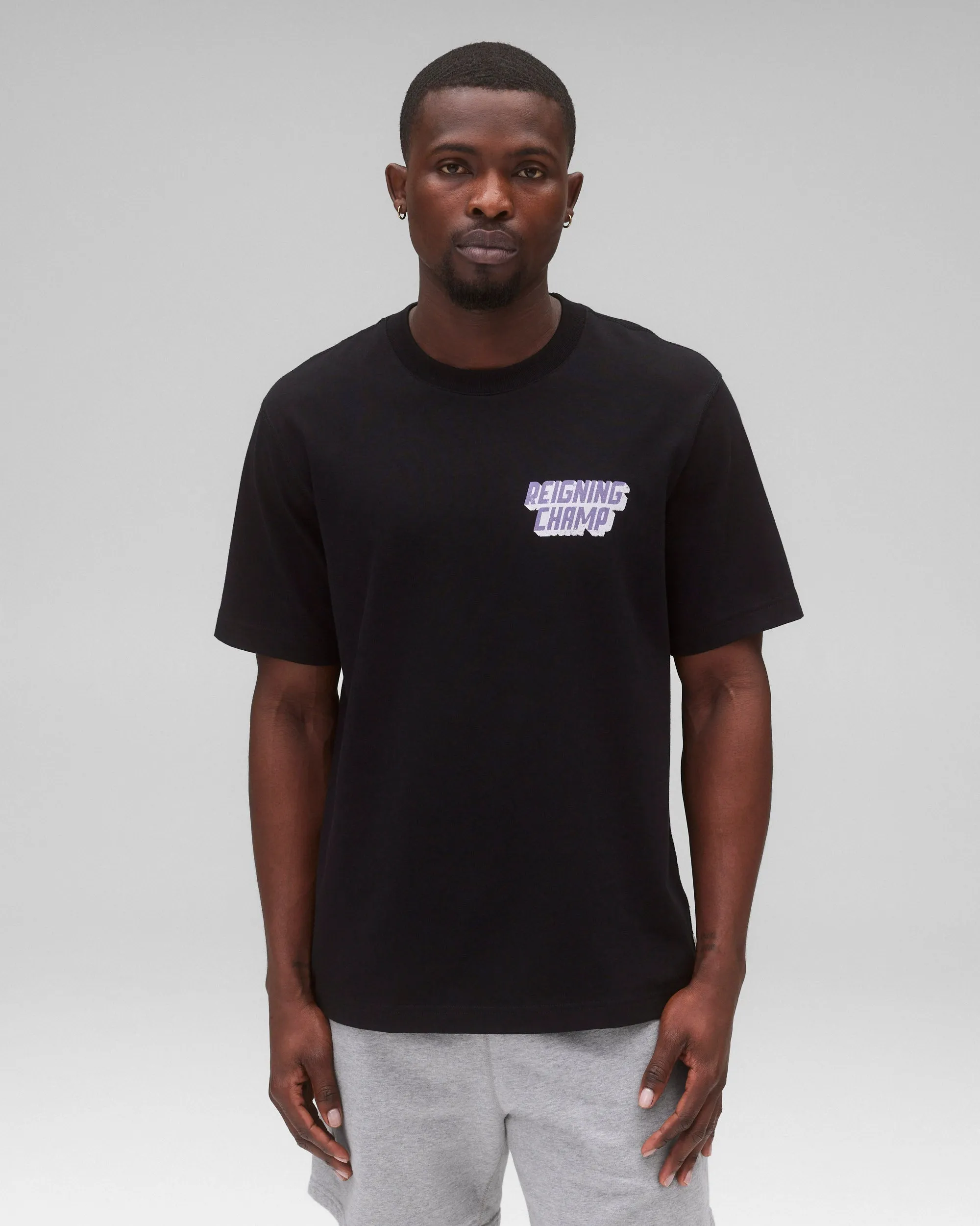 Midweight Jersey Paintstrokes OG T-Shirt sold by Reigning Champ product image thumbnail 2