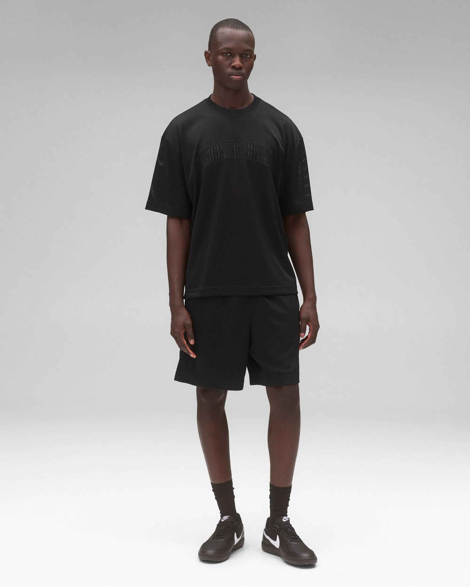 Athletic Mesh Collegiate Relaxed T-Shirt sold by Reigning Champ product image thumbnail 3