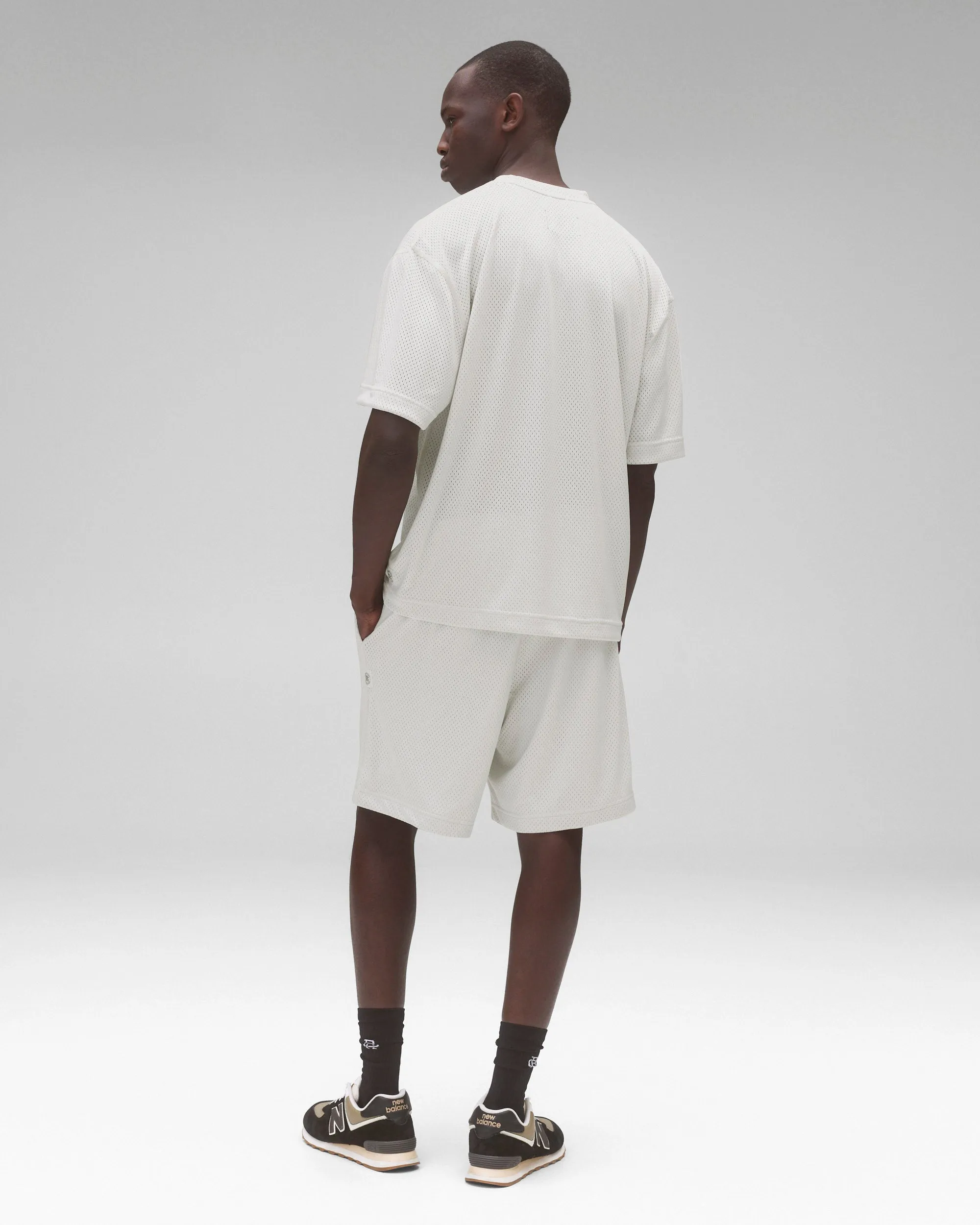 Athletic Mesh Collegiate Relaxed T-Shirt sold by Reigning Champ product image thumbnail 5