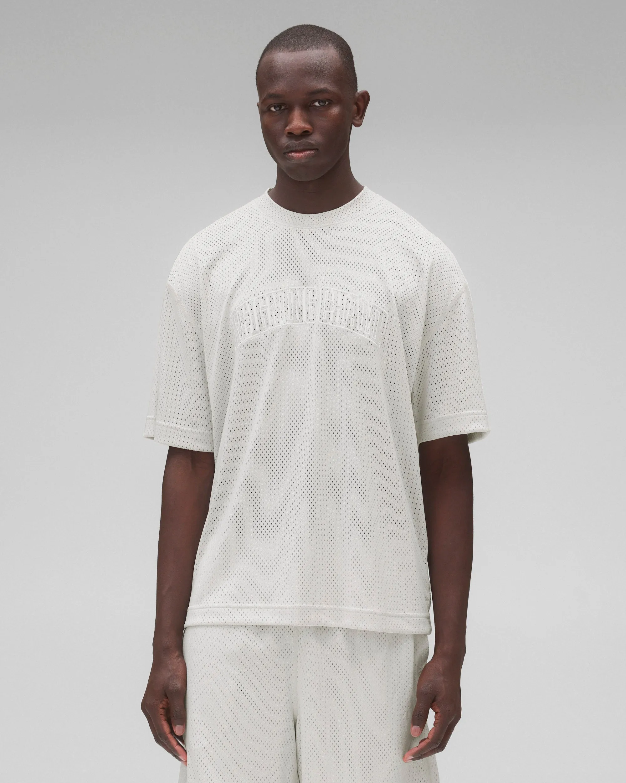 Athletic Mesh Collegiate Relaxed T-Shirt sold by Reigning Champ product image thumbnail 2