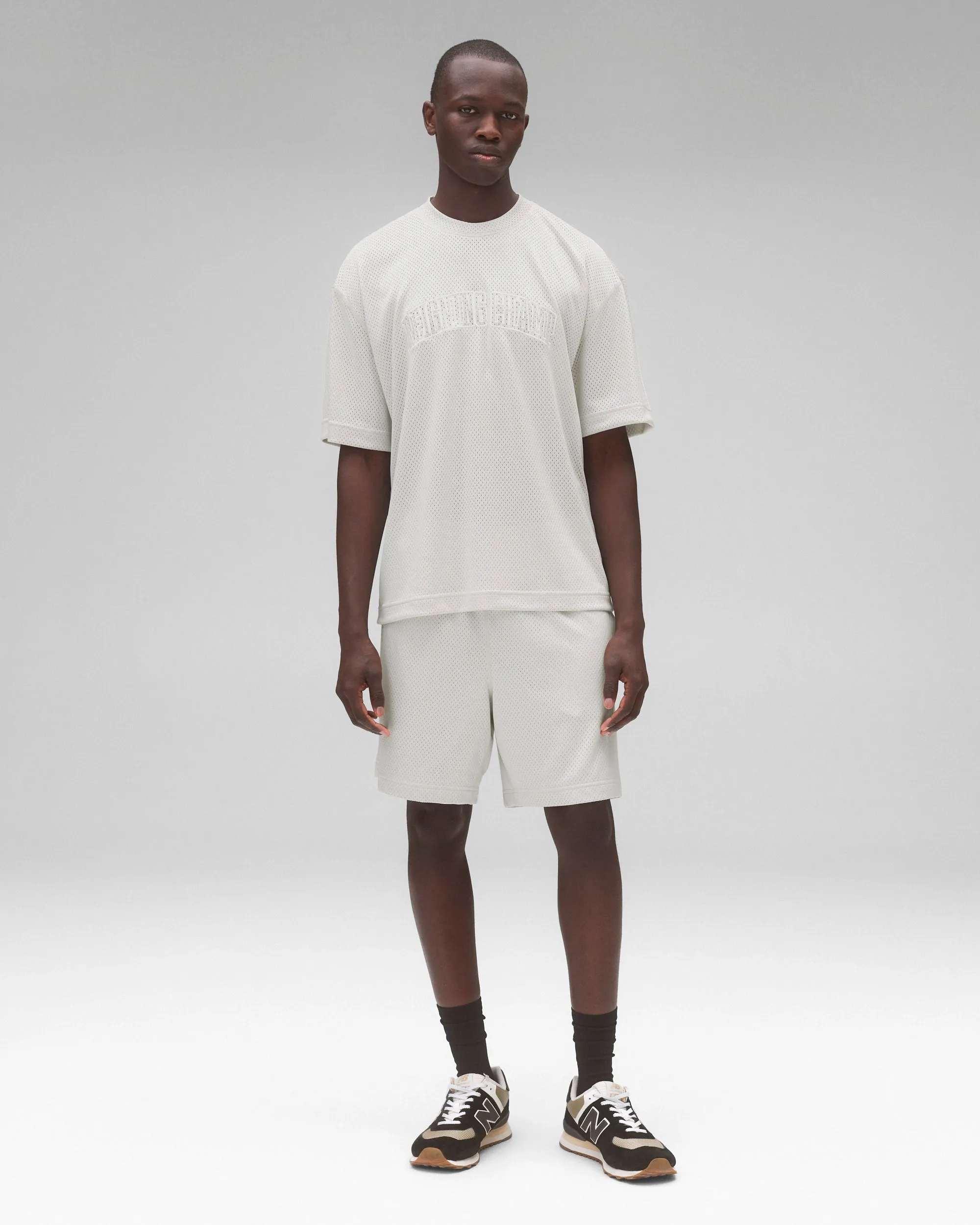 Athletic Mesh Collegiate Relaxed T-Shirt sold by Reigning Champ product image thumbnail 3