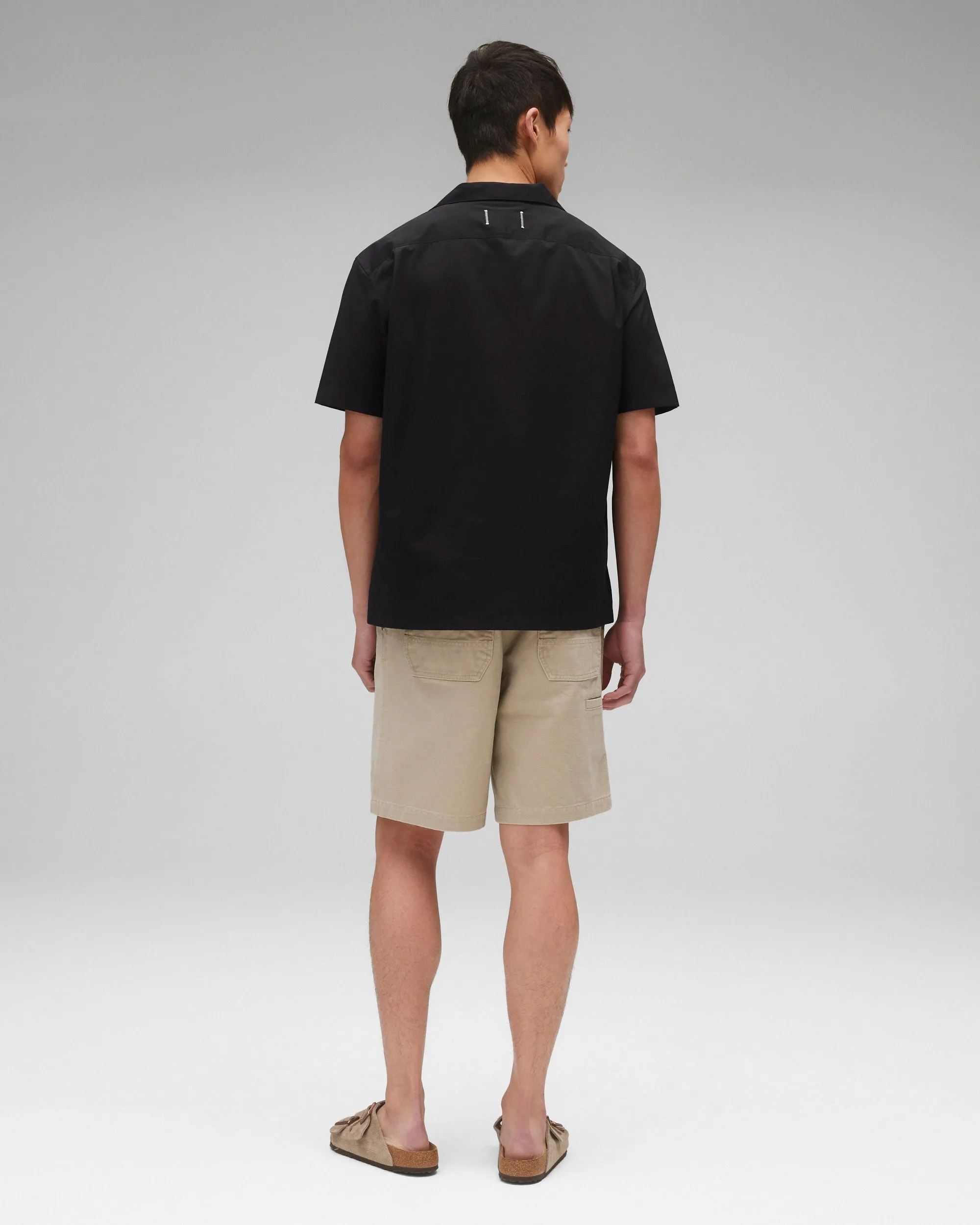 Cotton Poplin Palermo Relaxed Camp Shirt sold by Reigning Champ product image thumbnail 5