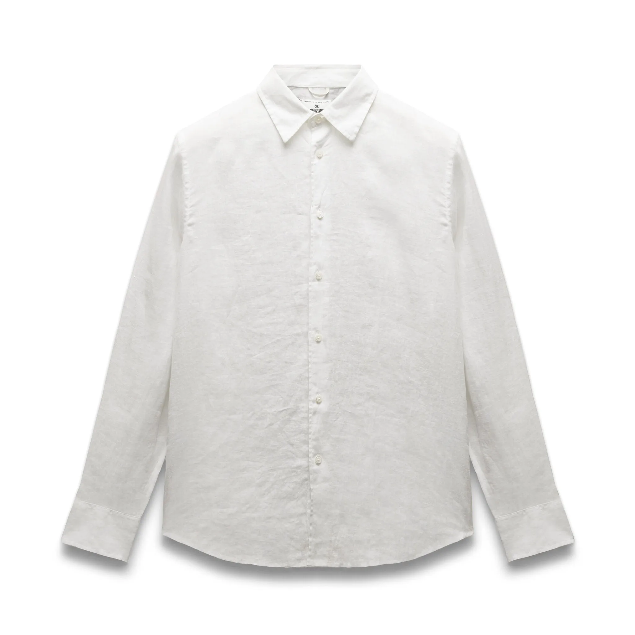 Linen Plaza Standard Shirt sold by Reigning Champ
