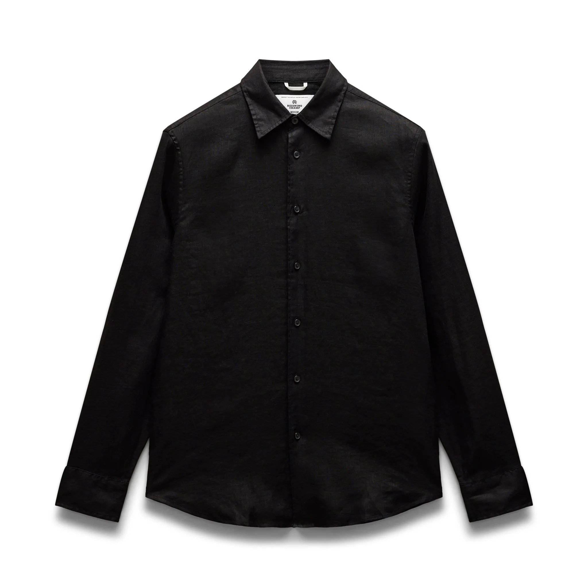 Linen Plaza Standard Shirt sold by Reigning Champ
