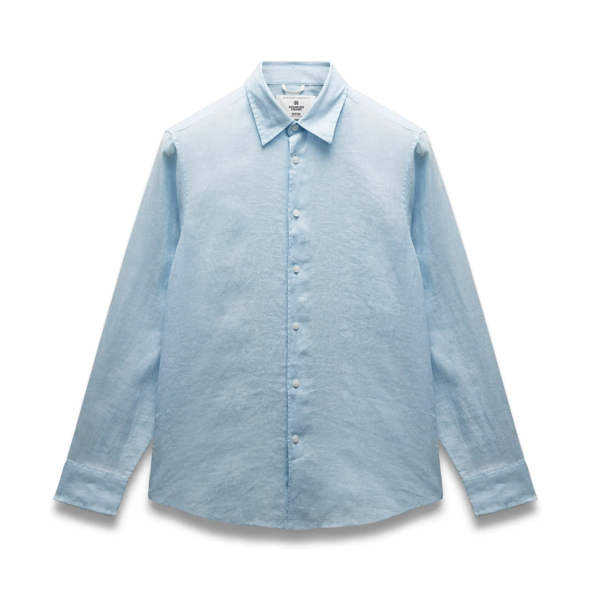 Linen Plaza Standard Shirt sold by Reigning Champ