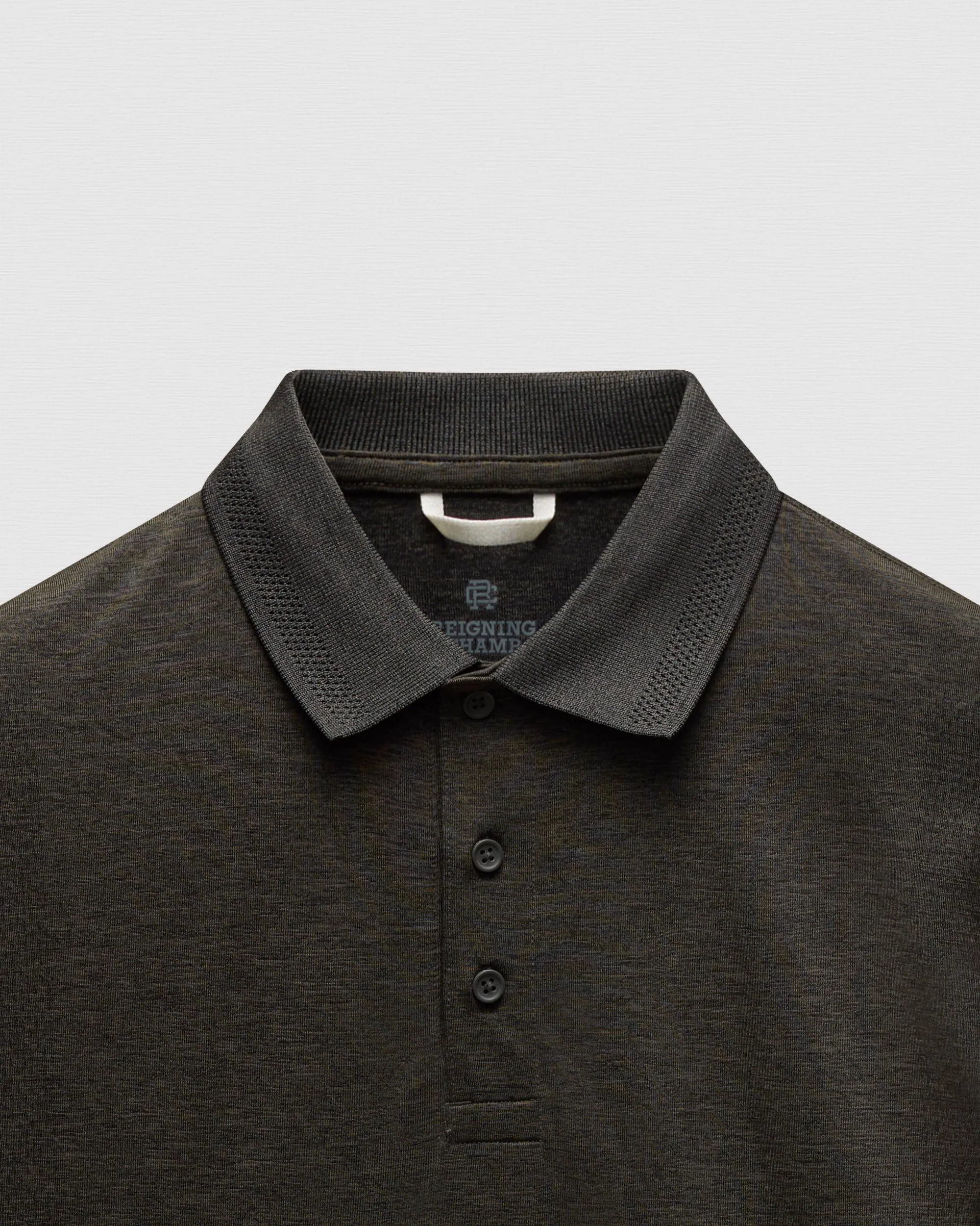 Engineered Mesh Zone Standard Polo sold by Reigning Champ product image thumbnail 3