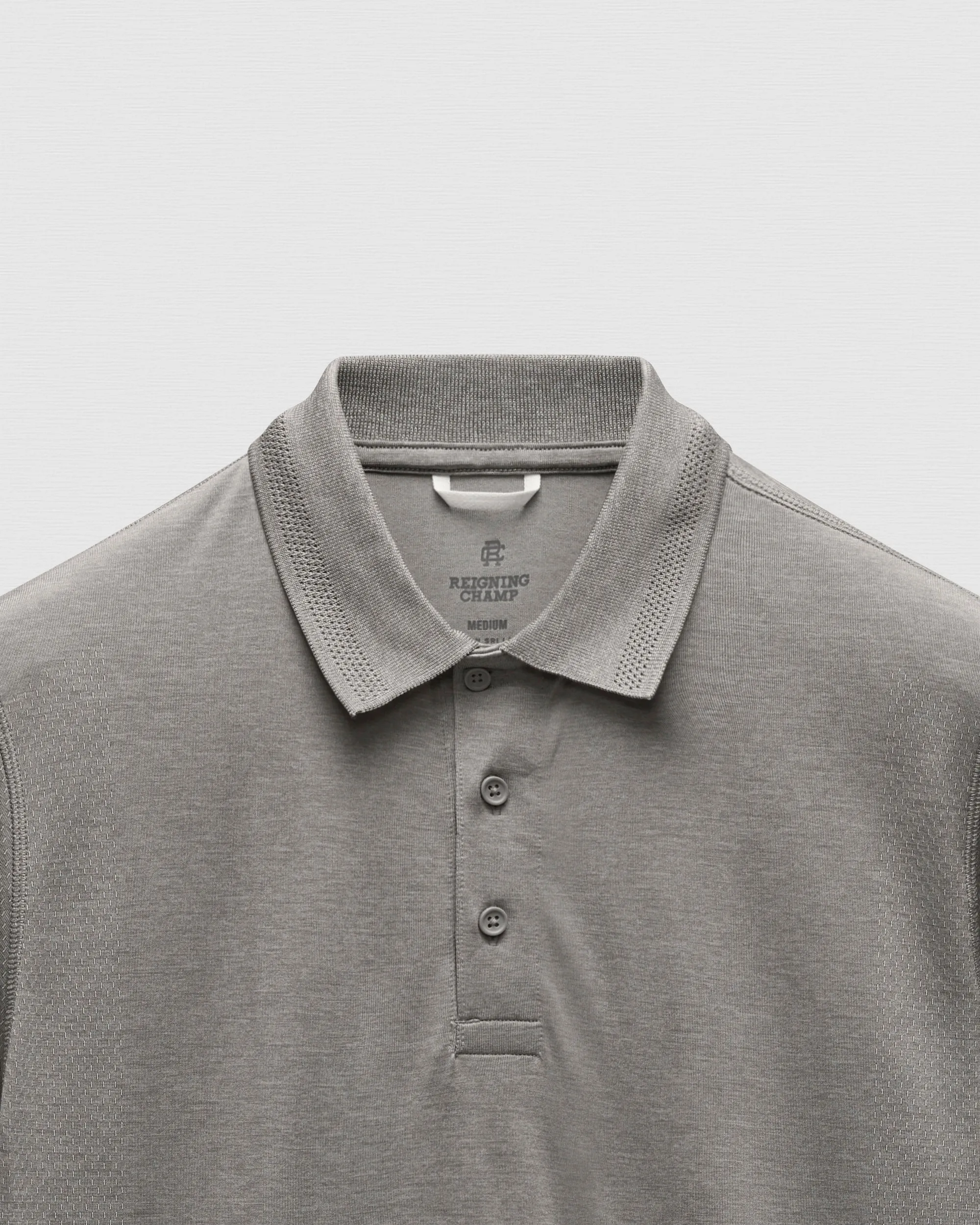 Engineered Mesh Zone Standard Polo sold by Reigning Champ product image thumbnail 3