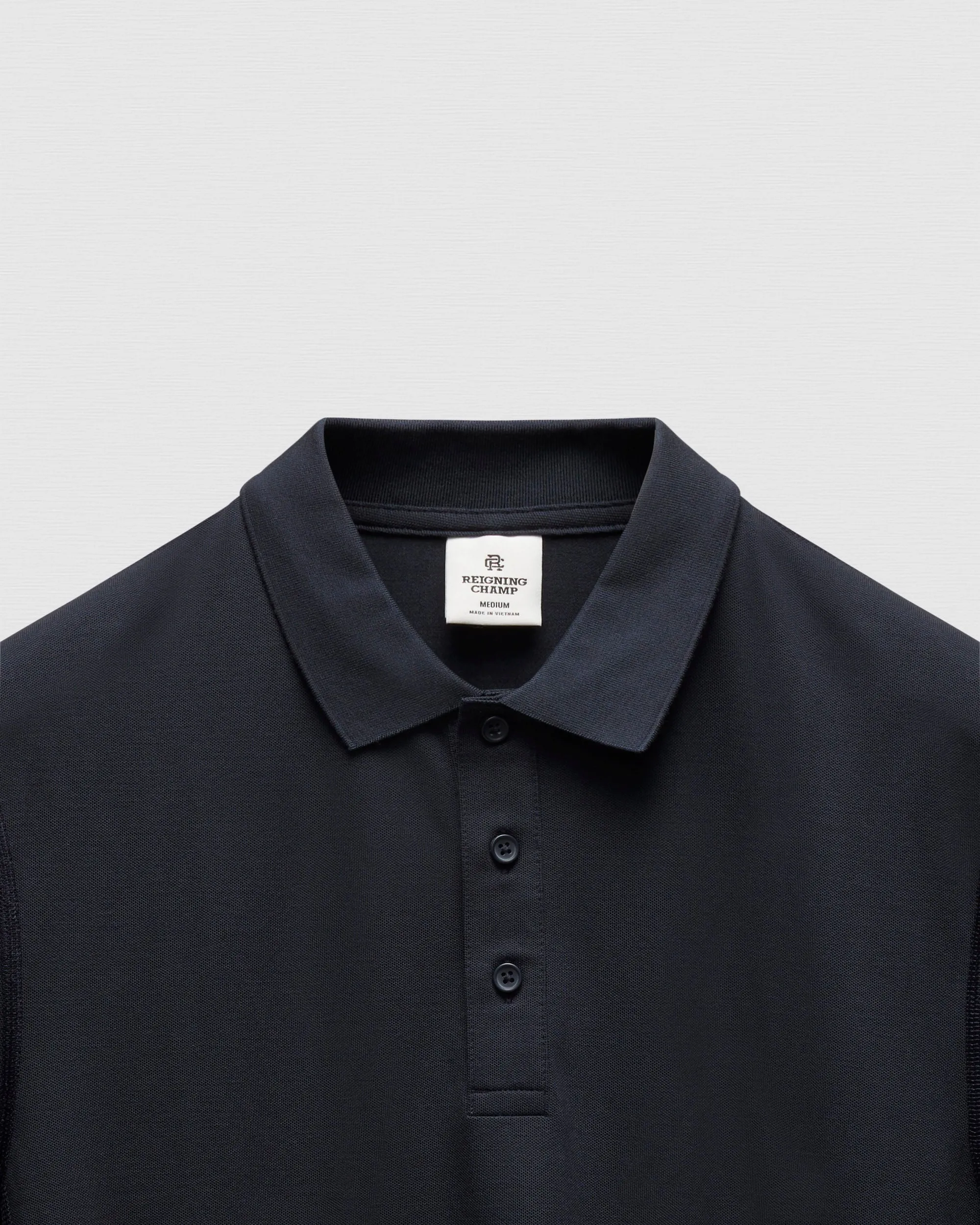 Quick Dry Pique Playoff Standard Polo sold by Reigning Champ product image thumbnail 3