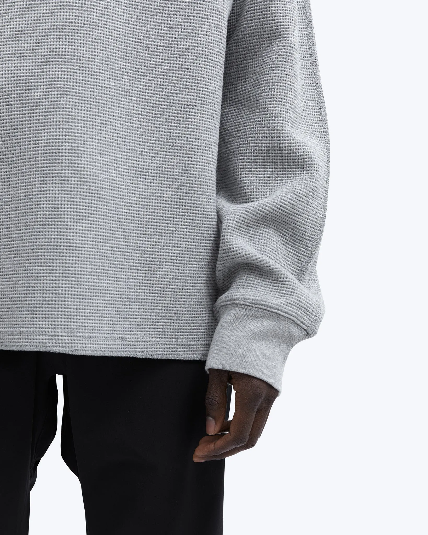 Flatback Thermal Crewneck sold by Reigning Champ product image thumbnail 4