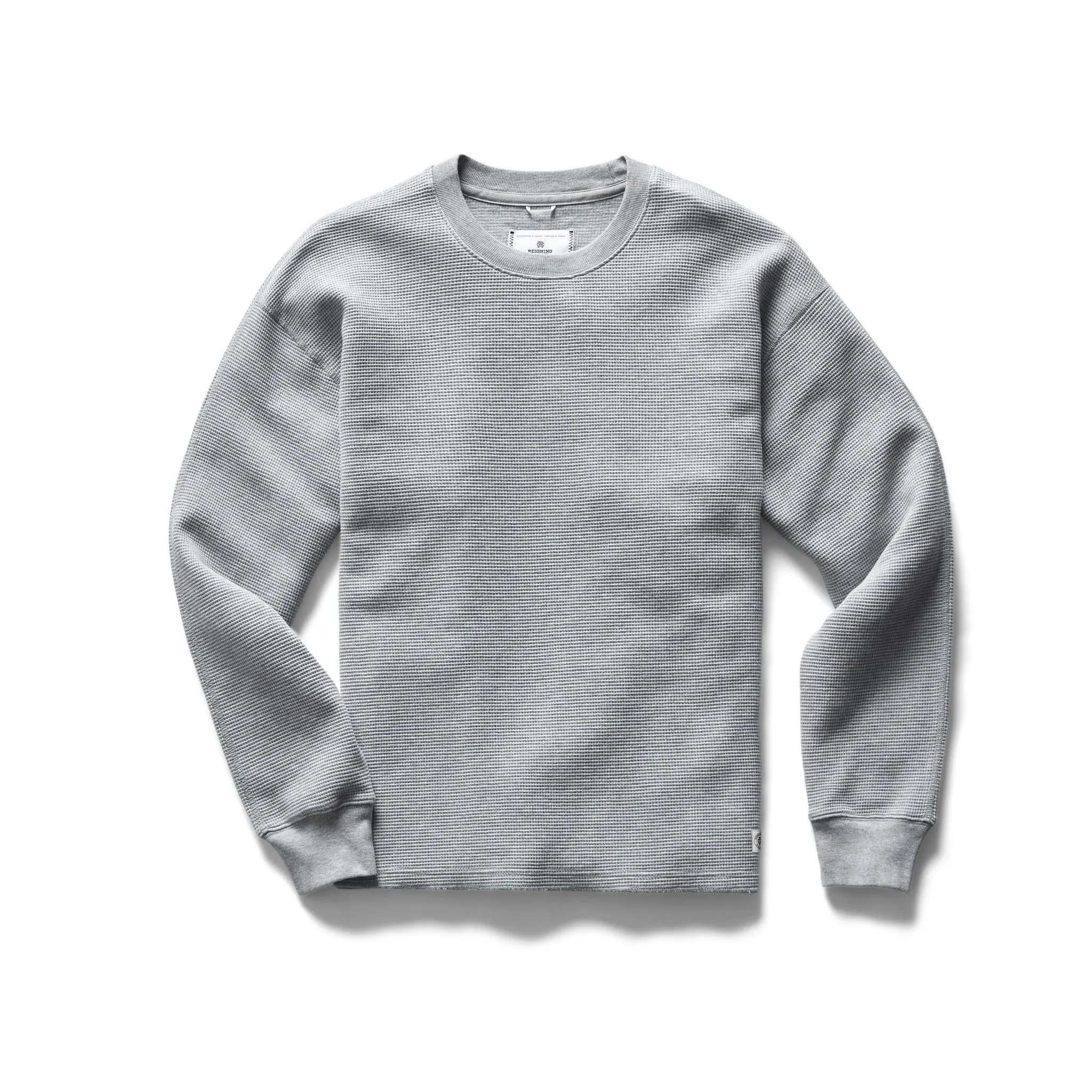 Flatback Thermal Crewneck sold by Reigning Champ
