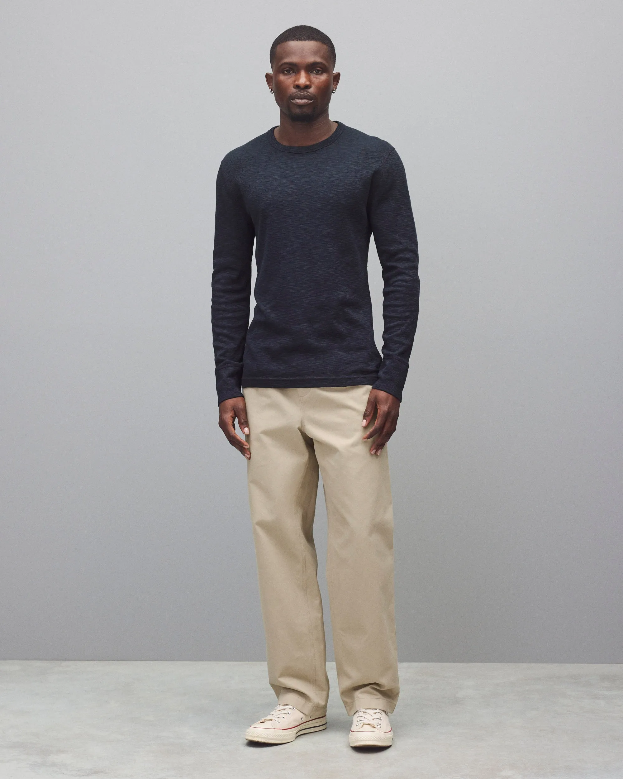 1x1 Slub Slim Long Sleeve sold by Reigning Champ product image thumbnail 5