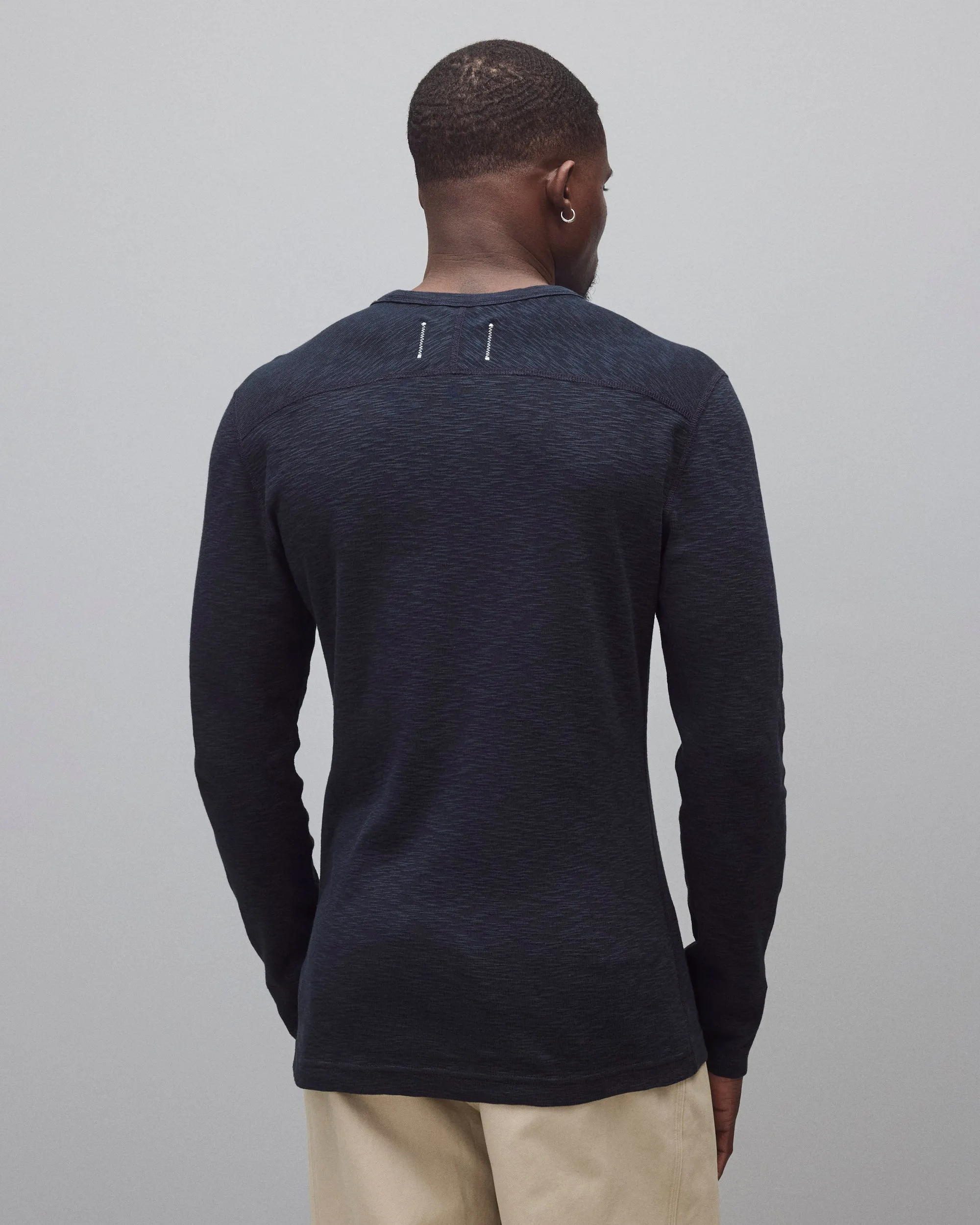 1x1 Slub Slim Long Sleeve sold by Reigning Champ product image thumbnail 4