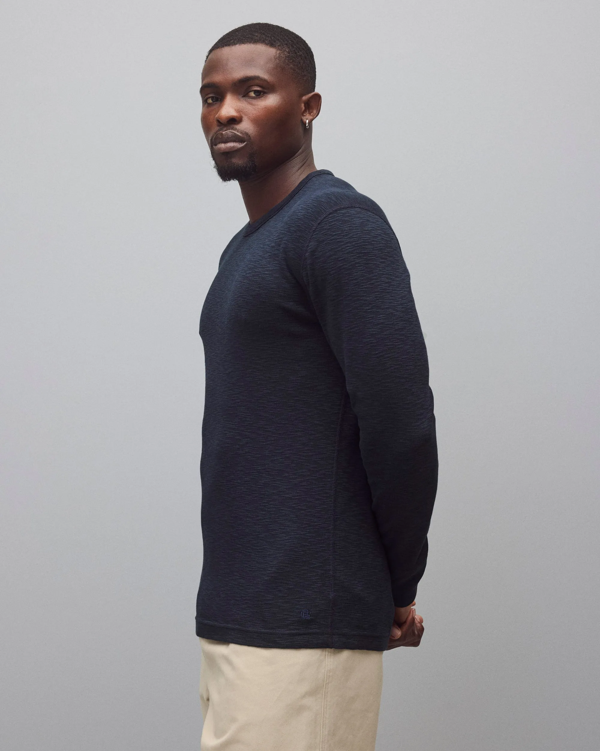 1x1 Slub Slim Long Sleeve sold by Reigning Champ product image thumbnail 3