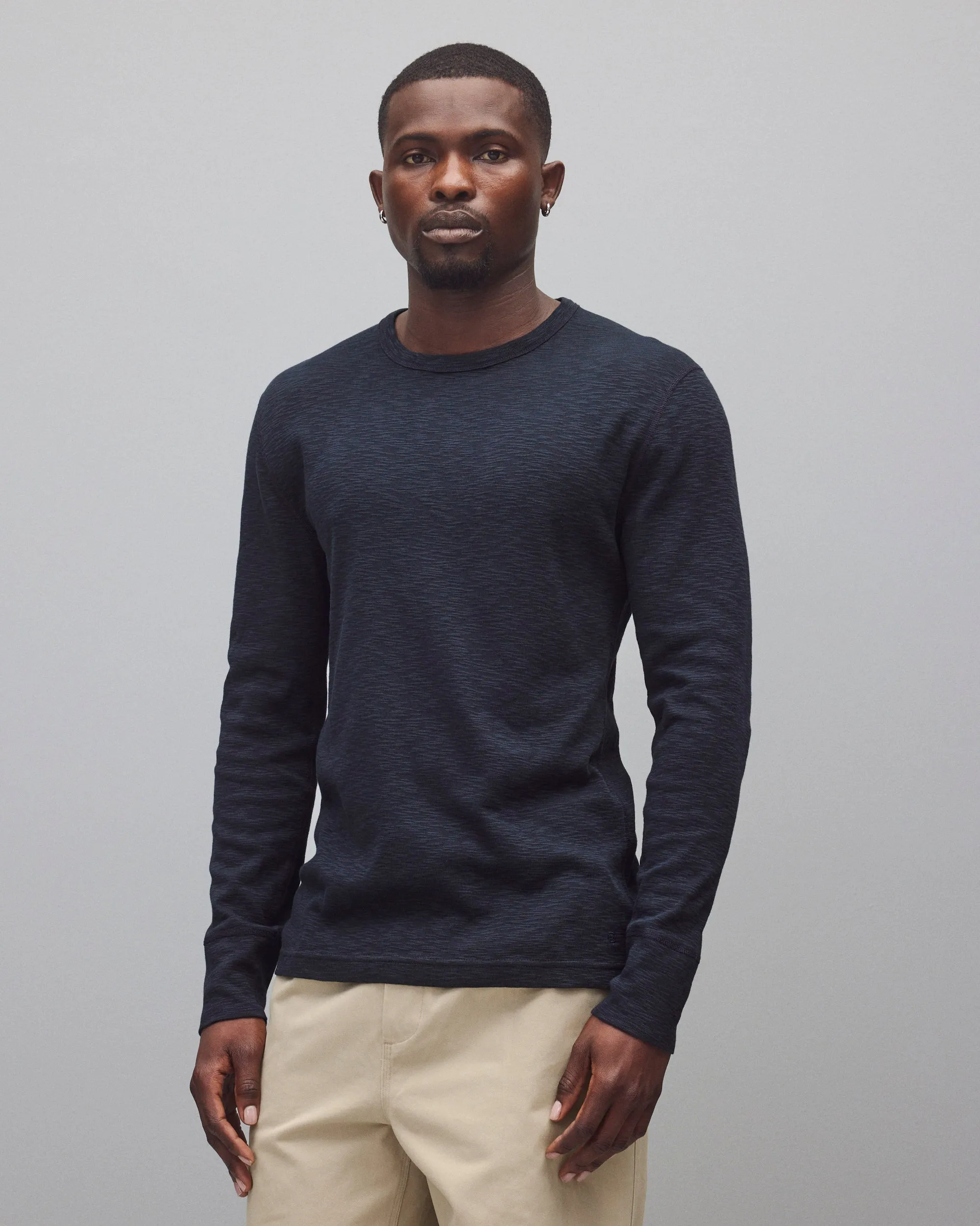 1x1 Slub Slim Long Sleeve sold by Reigning Champ product image thumbnail 2