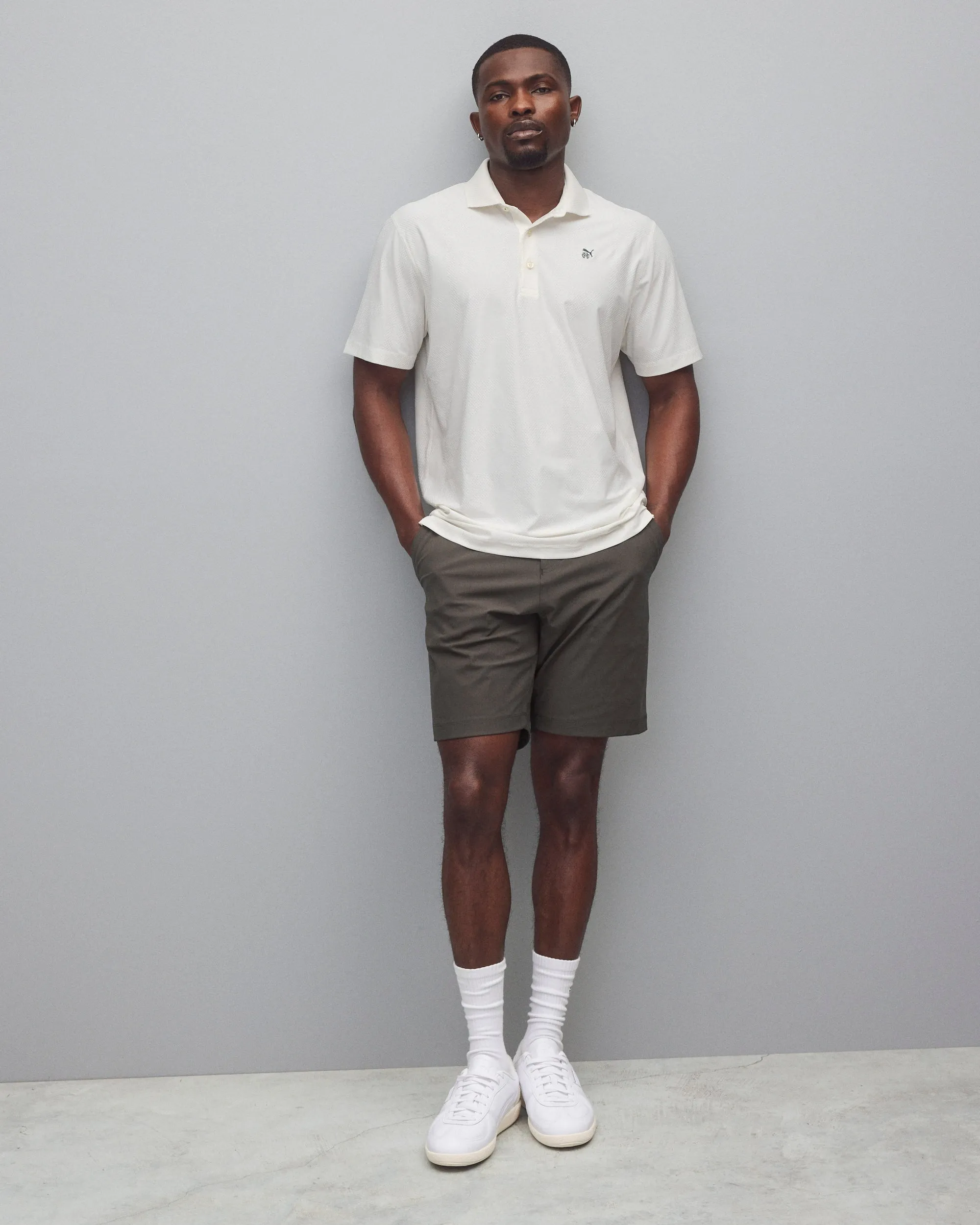 PUMA x Reigning Champ MATTR Jacquard Polo sold by Reigning Champ product image thumbnail 4