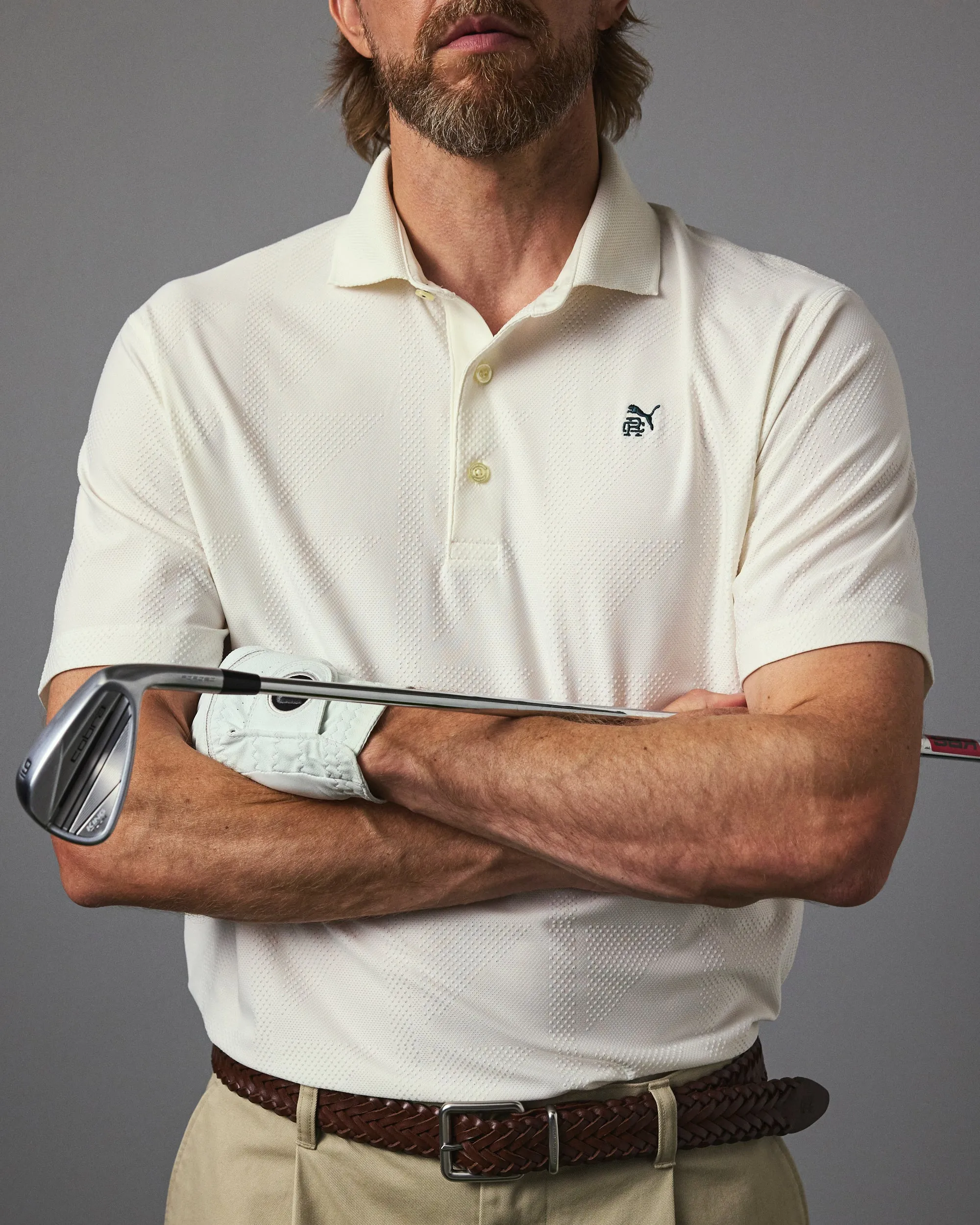 PUMA x Reigning Champ MATTR Jacquard Polo sold by Reigning Champ product image thumbnail 2