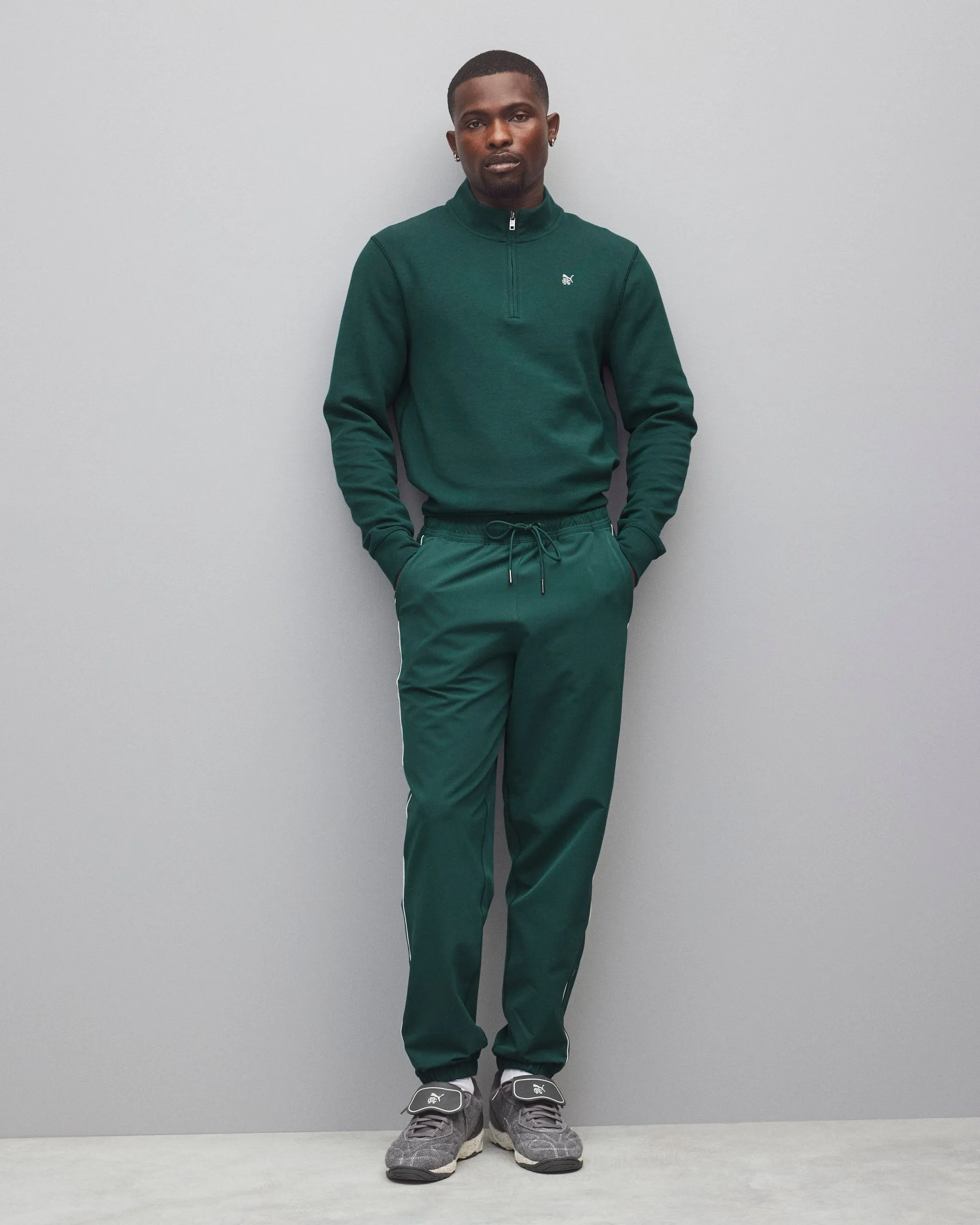 PUMA x Reigning Champ CLOUDSPUN Fleece 1/4 Zip sold by Reigning Champ product image thumbnail 4