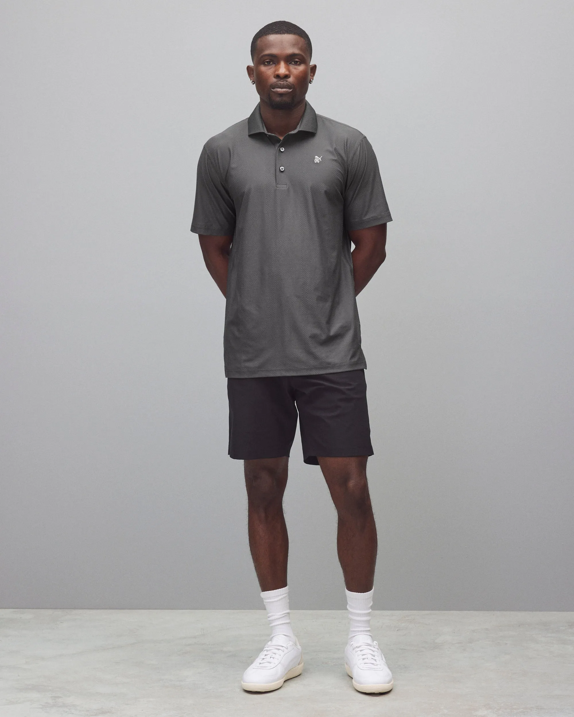 PUMA x Reigning Champ MATTR Jacquard Polo sold by Reigning Champ product image thumbnail 4