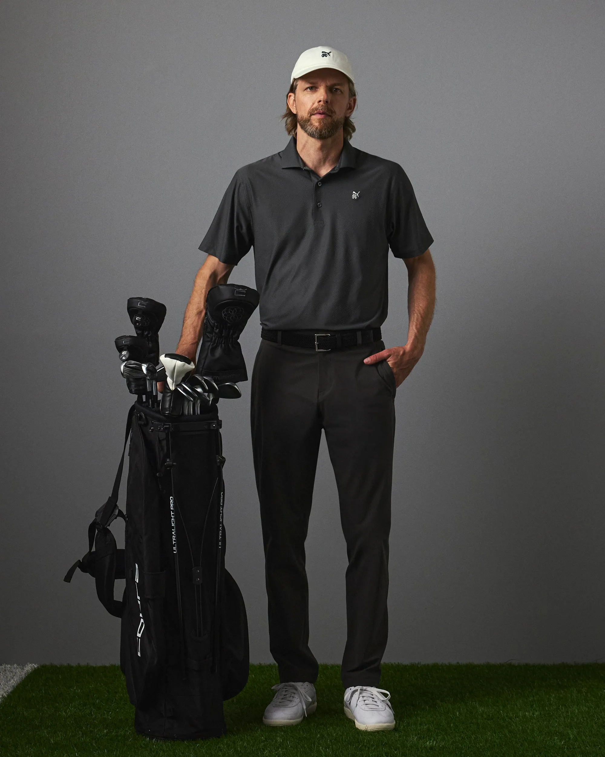 PUMA x Reigning Champ MATTR Jacquard Polo sold by Reigning Champ product image thumbnail 2