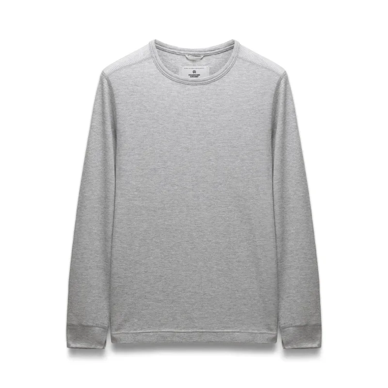 Lightweight Waffle Standard Long Sleeve sold by Reigning Champ