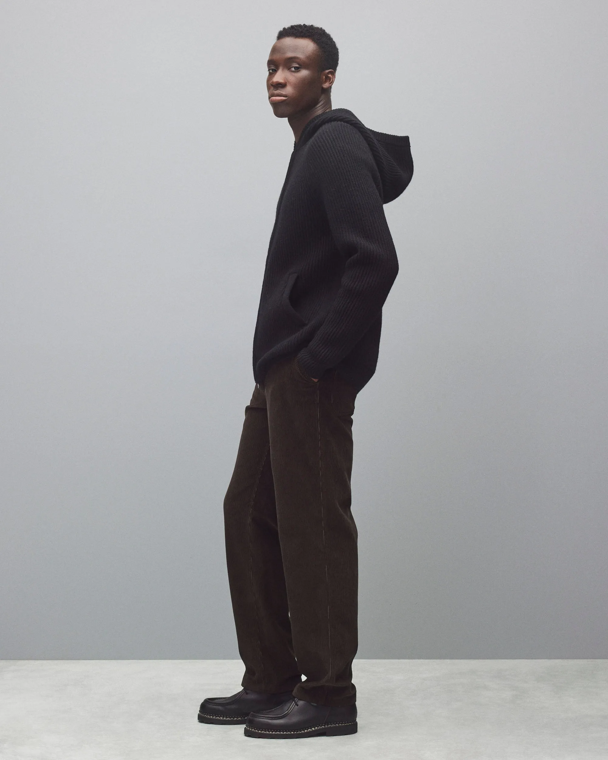 Merino Kenny Zip Hoodie sold by Reigning Champ product image thumbnail 4