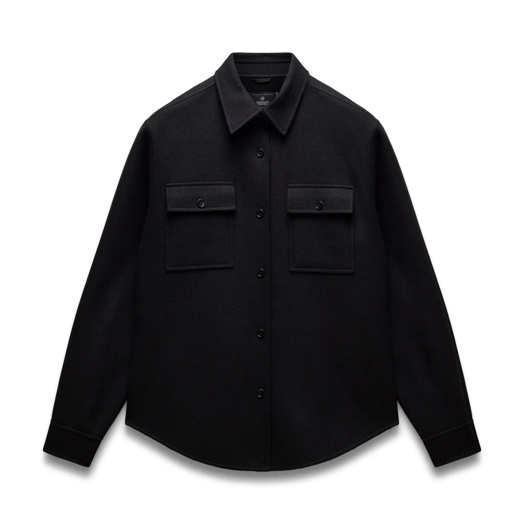 Double Faced Wool Concourse Overshirt sold by Reigning Champ