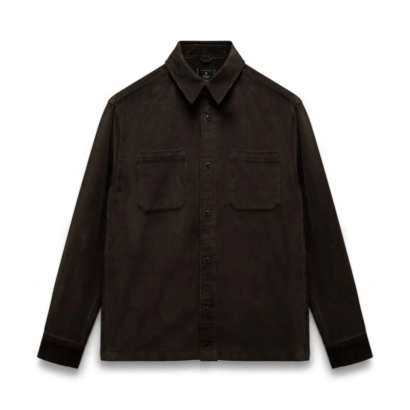 Corduroy Campus Standard Overshirt sold by Reigning Champ