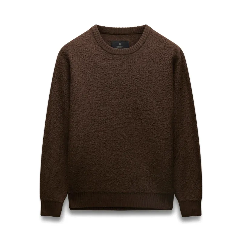 Textured Boucle Turf Crewneck sold by Reigning Champ