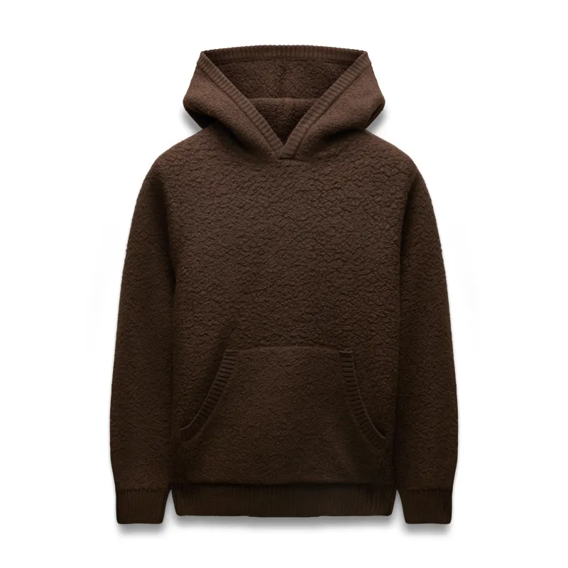 Textured Boucle Turf Hoodie sold by Reigning Champ