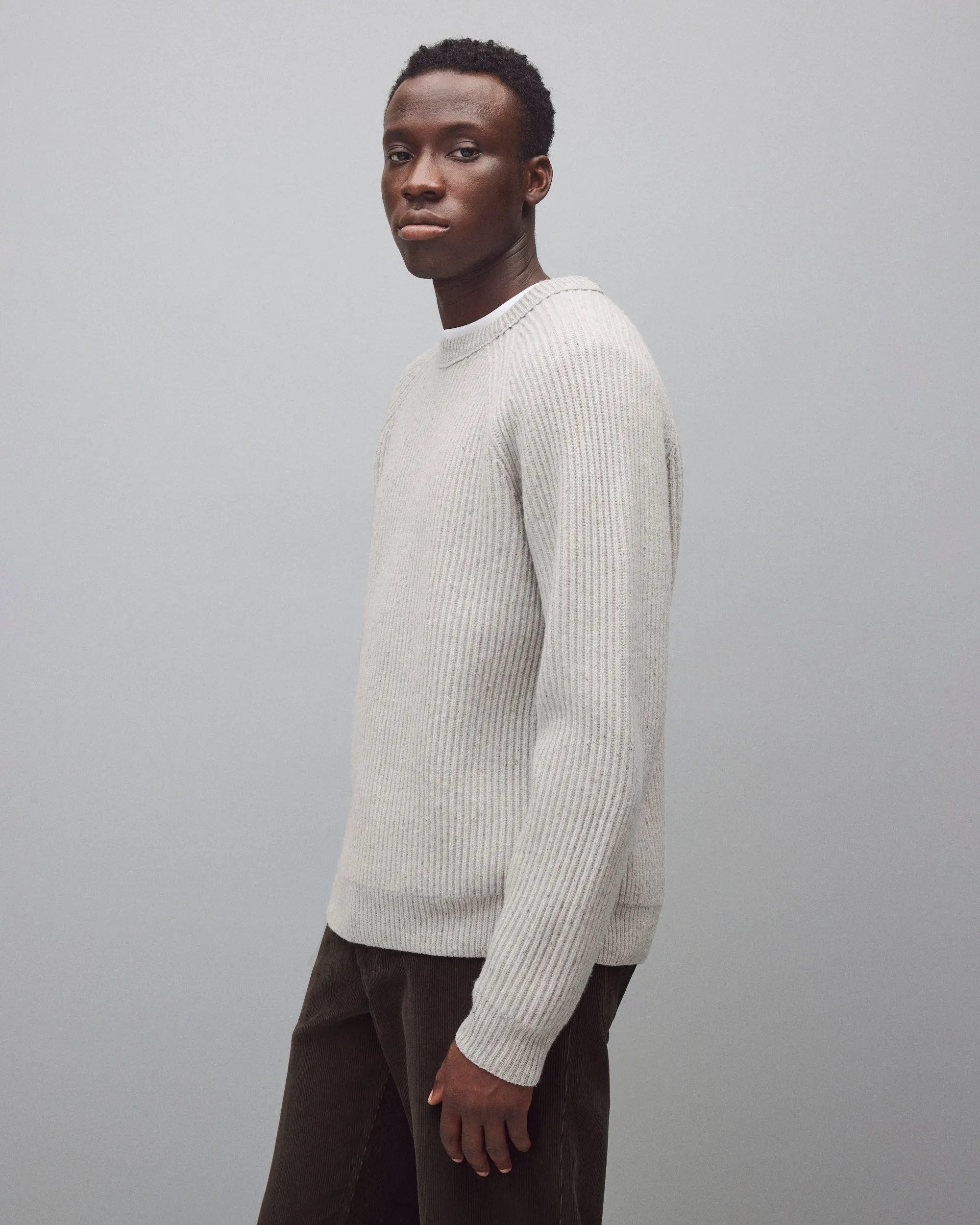 Nep Merino Kenny Crewneck sold by Reigning Champ product image thumbnail 4