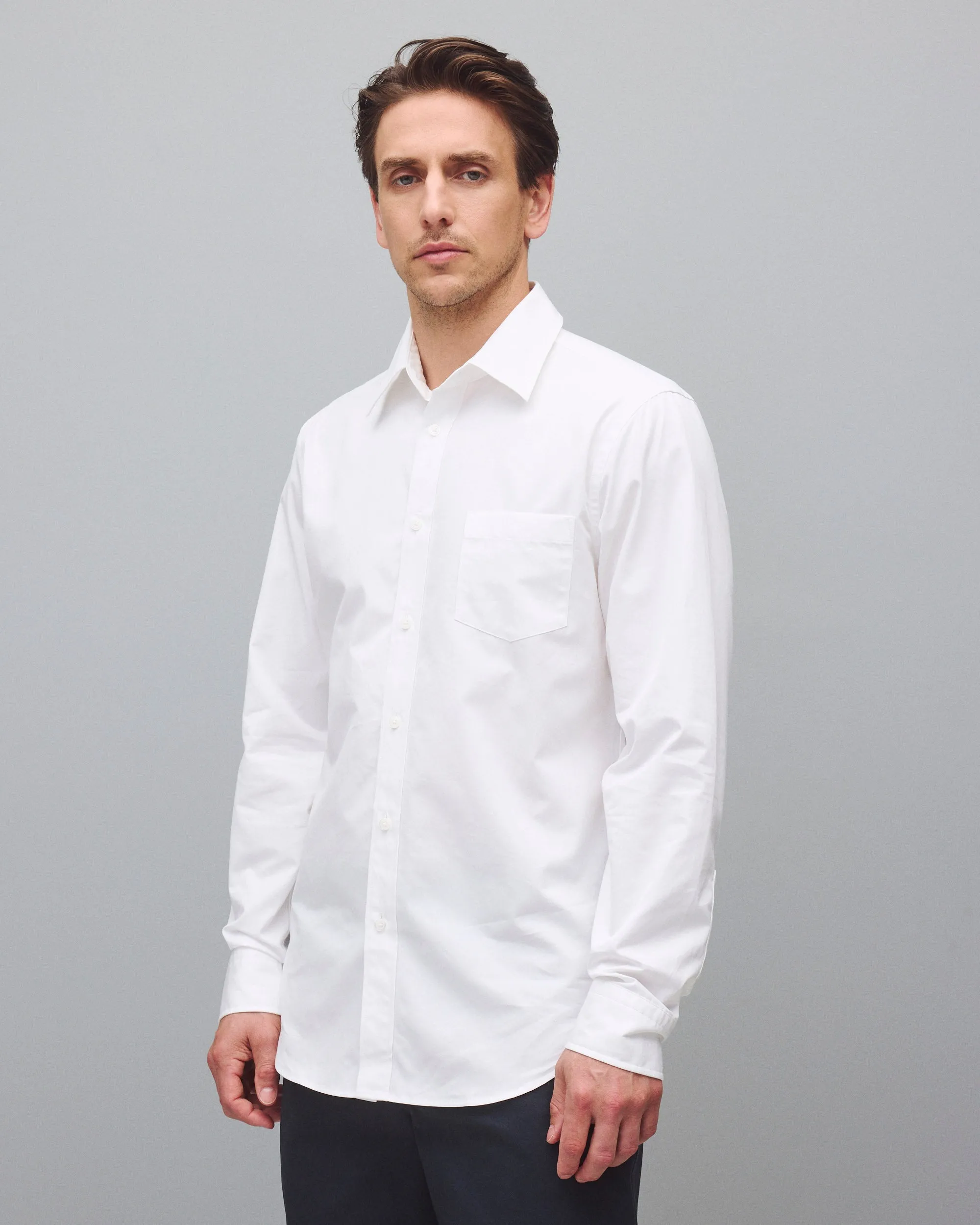 Cotton Poplin Alumni Standard Shirt sold by Reigning Champ product image thumbnail 2