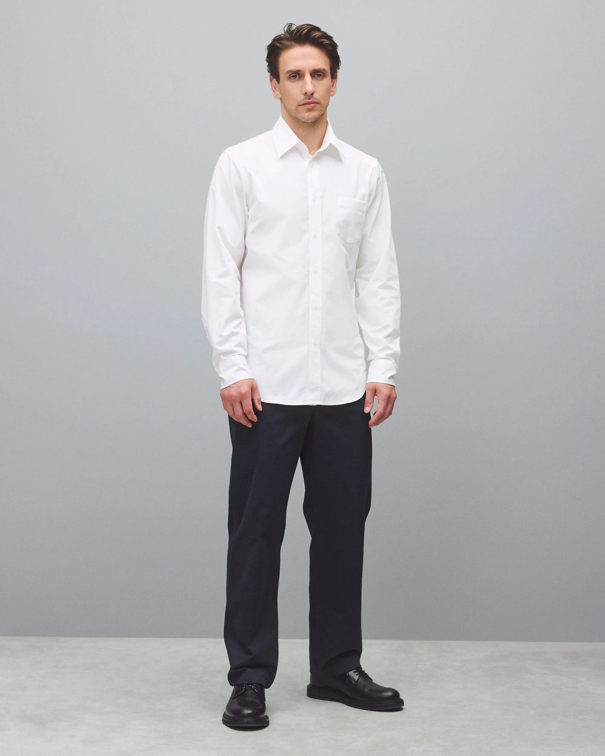 Cotton Poplin Alumni Standard Shirt sold by Reigning Champ product image thumbnail 3