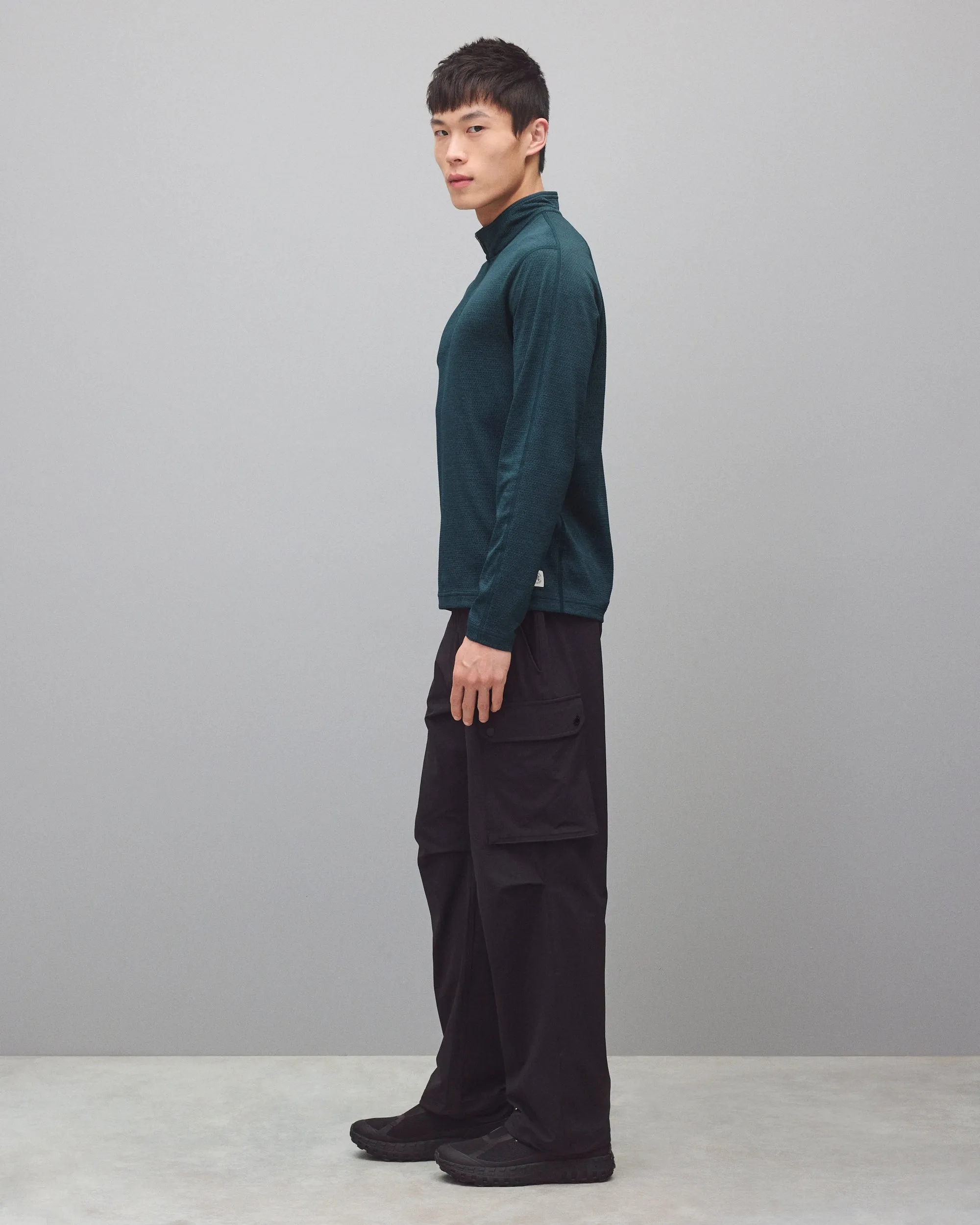 Solotex Mesh Tiebreak Standard Quarter Zip sold by Reigning Champ product image thumbnail 4