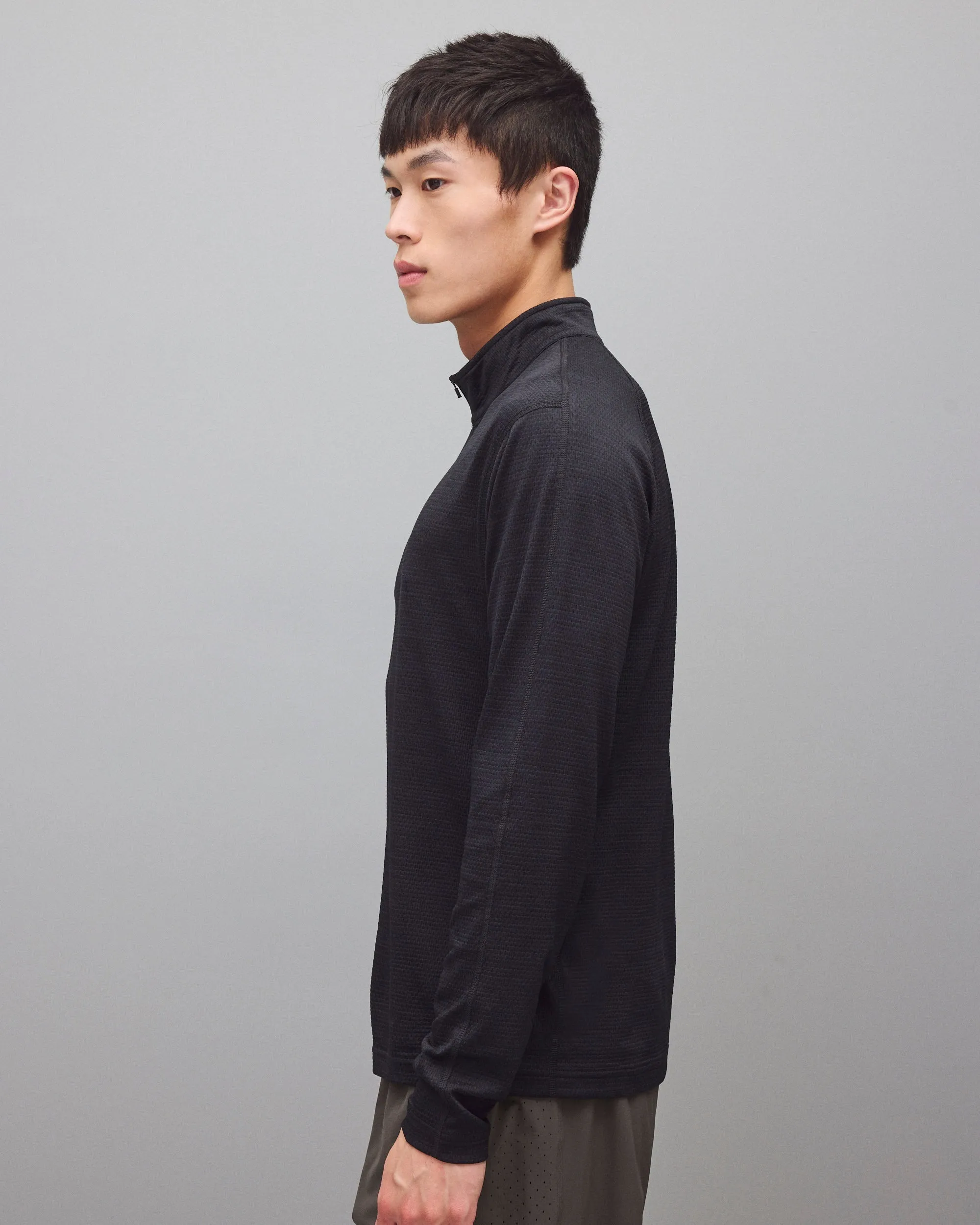 Solotex Mesh Tiebreak Standard Quarter Zip sold by Reigning Champ product image thumbnail 4