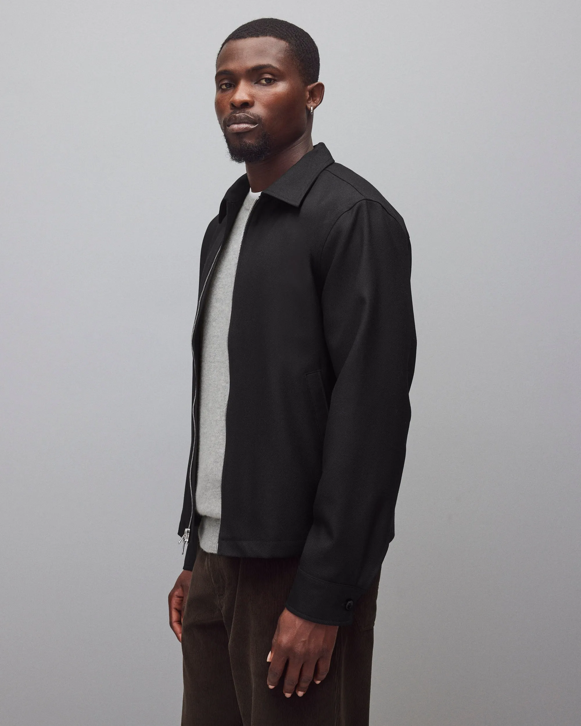 Wool Twill Venue Jacket sold by Reigning Champ product image thumbnail 4
