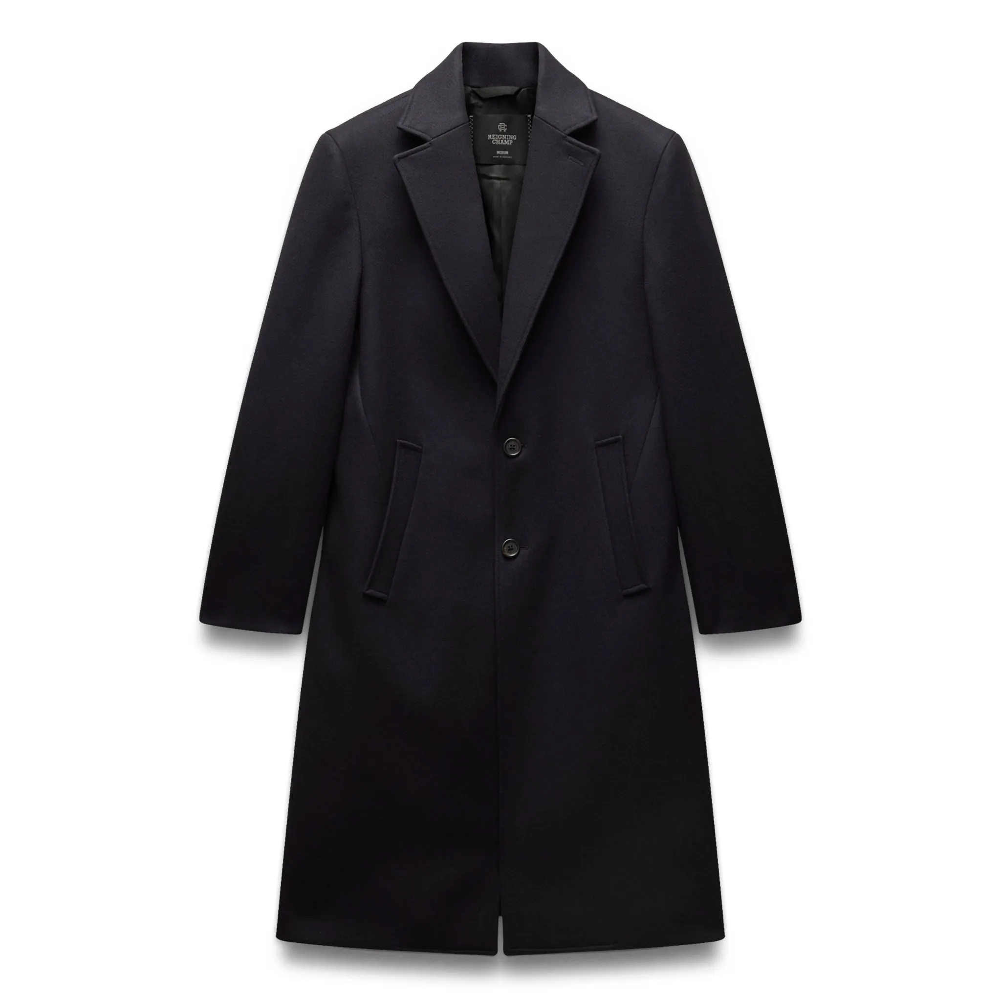Wool Cashmere Maestro Coat sold by Reigning Champ