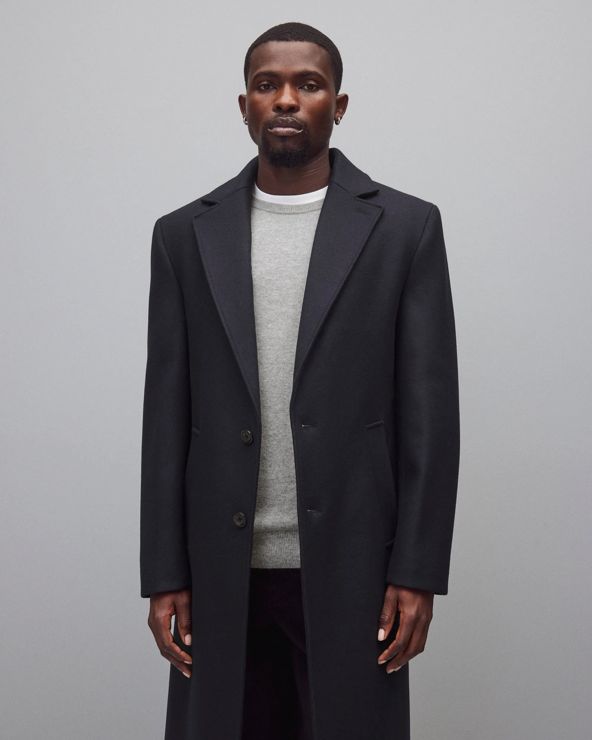 Wool Cashmere Maestro Coat sold by Reigning Champ product image thumbnail 3