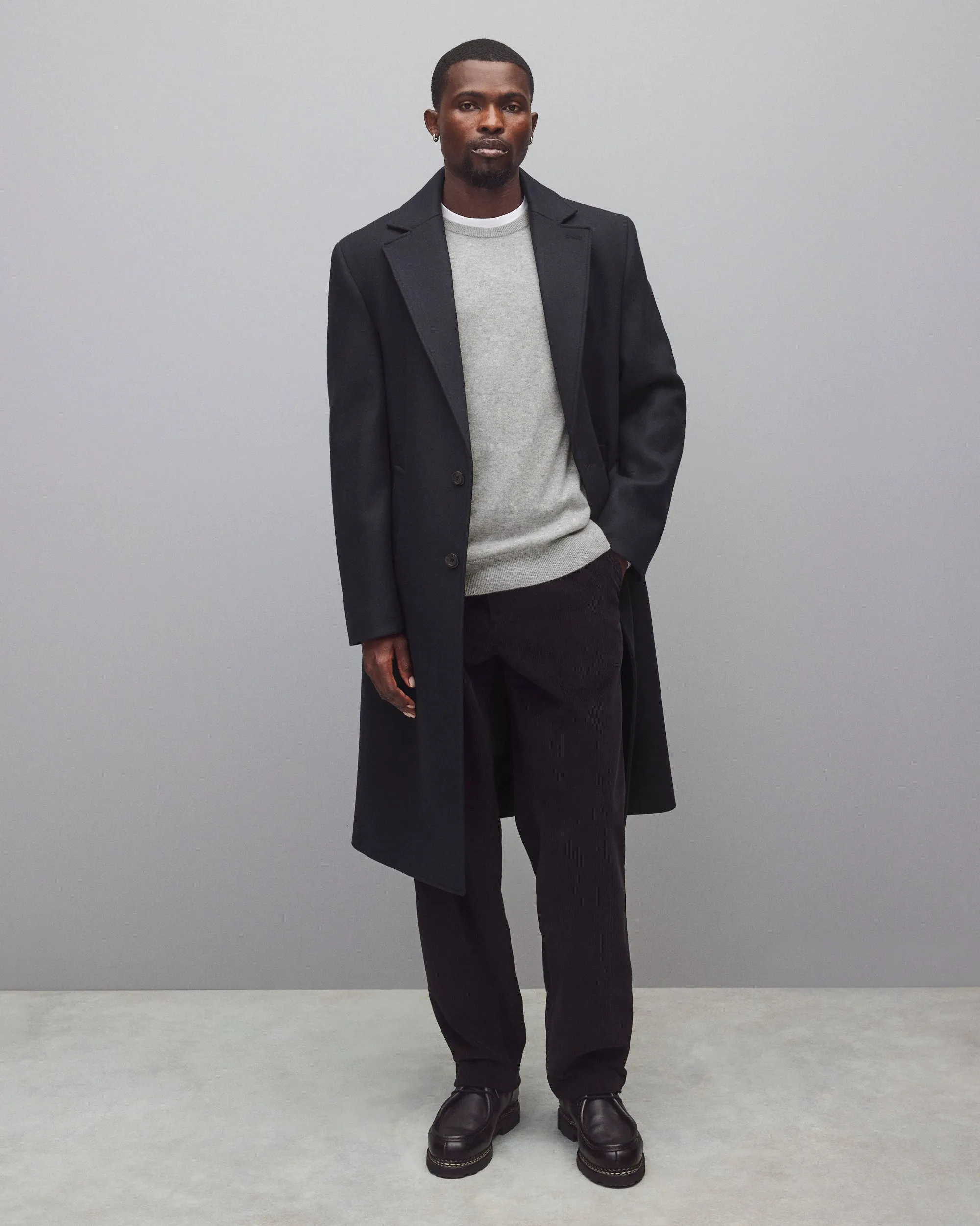 Wool Cashmere Maestro Coat sold by Reigning Champ product image thumbnail 2