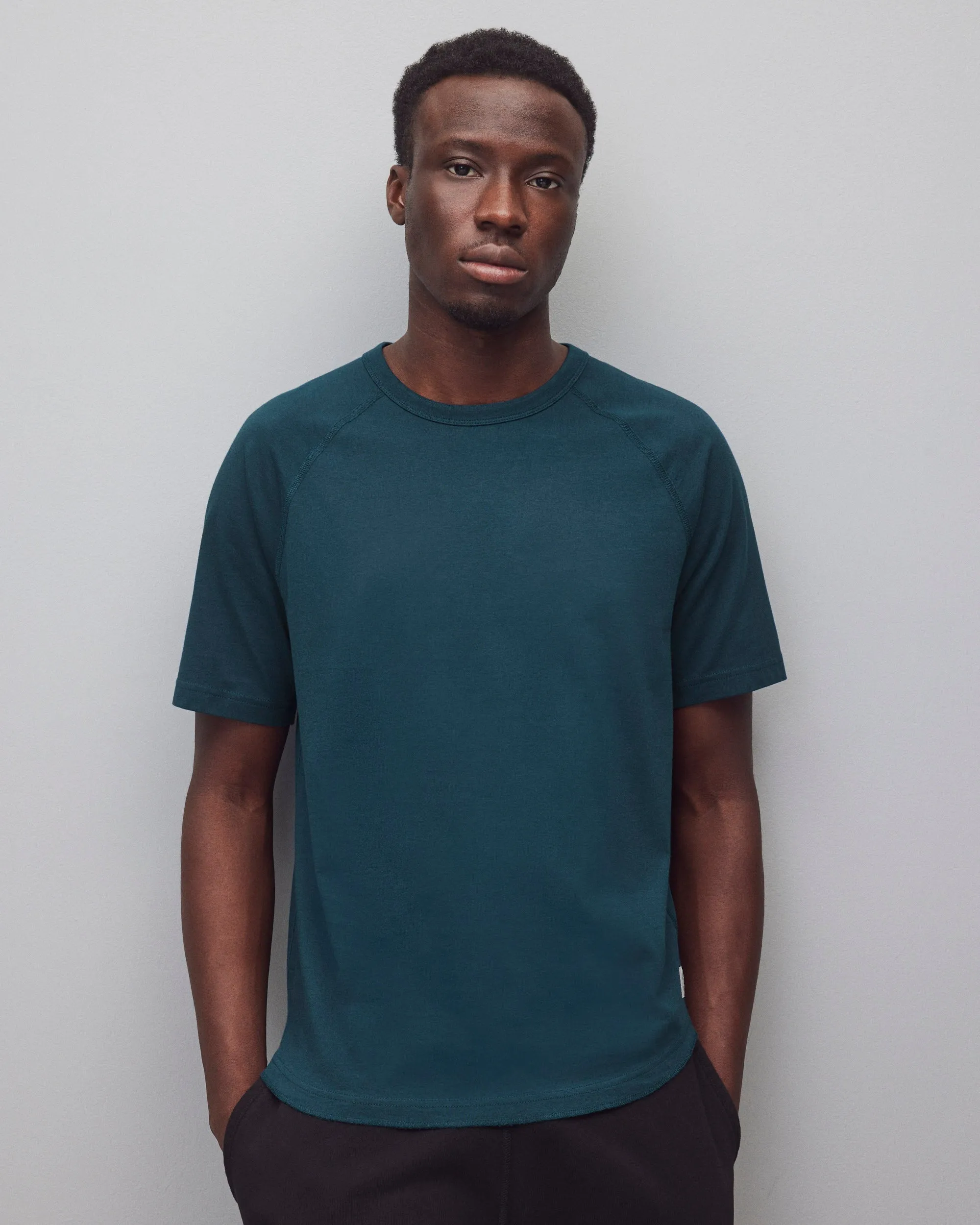 Lightweight Jersey Raglan Standard T-Shirt sold by Reigning Champ product image thumbnail 2