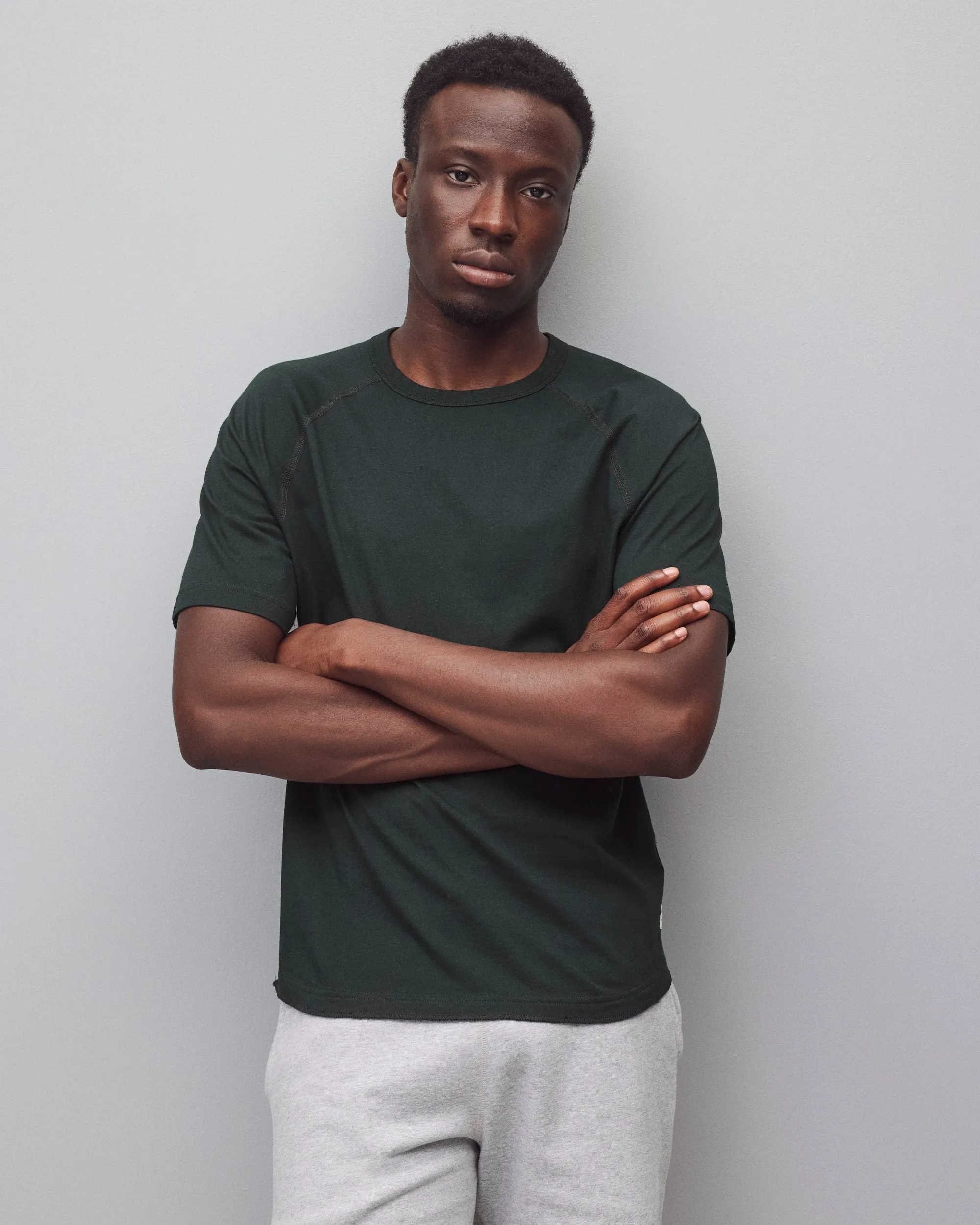 Lightweight Jersey Raglan Standard T-Shirt sold by Reigning Champ product image thumbnail 2