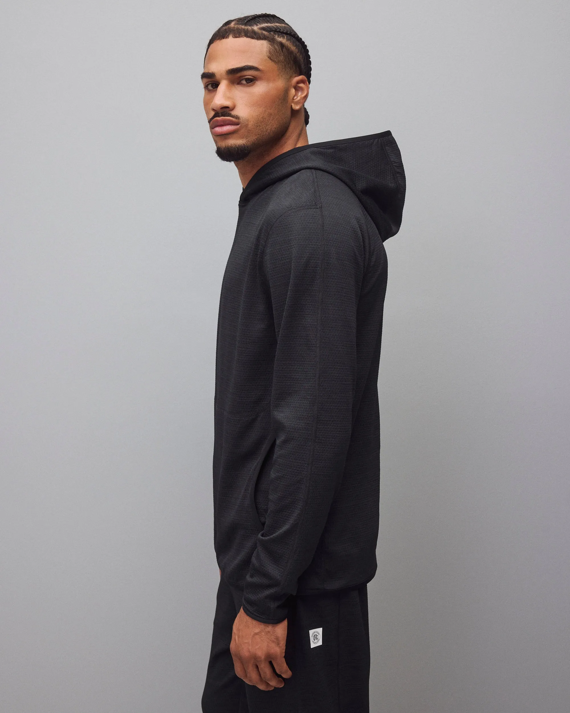 Solotex Mesh Tiebreak Standard Hoodie sold by Reigning Champ product image thumbnail 4