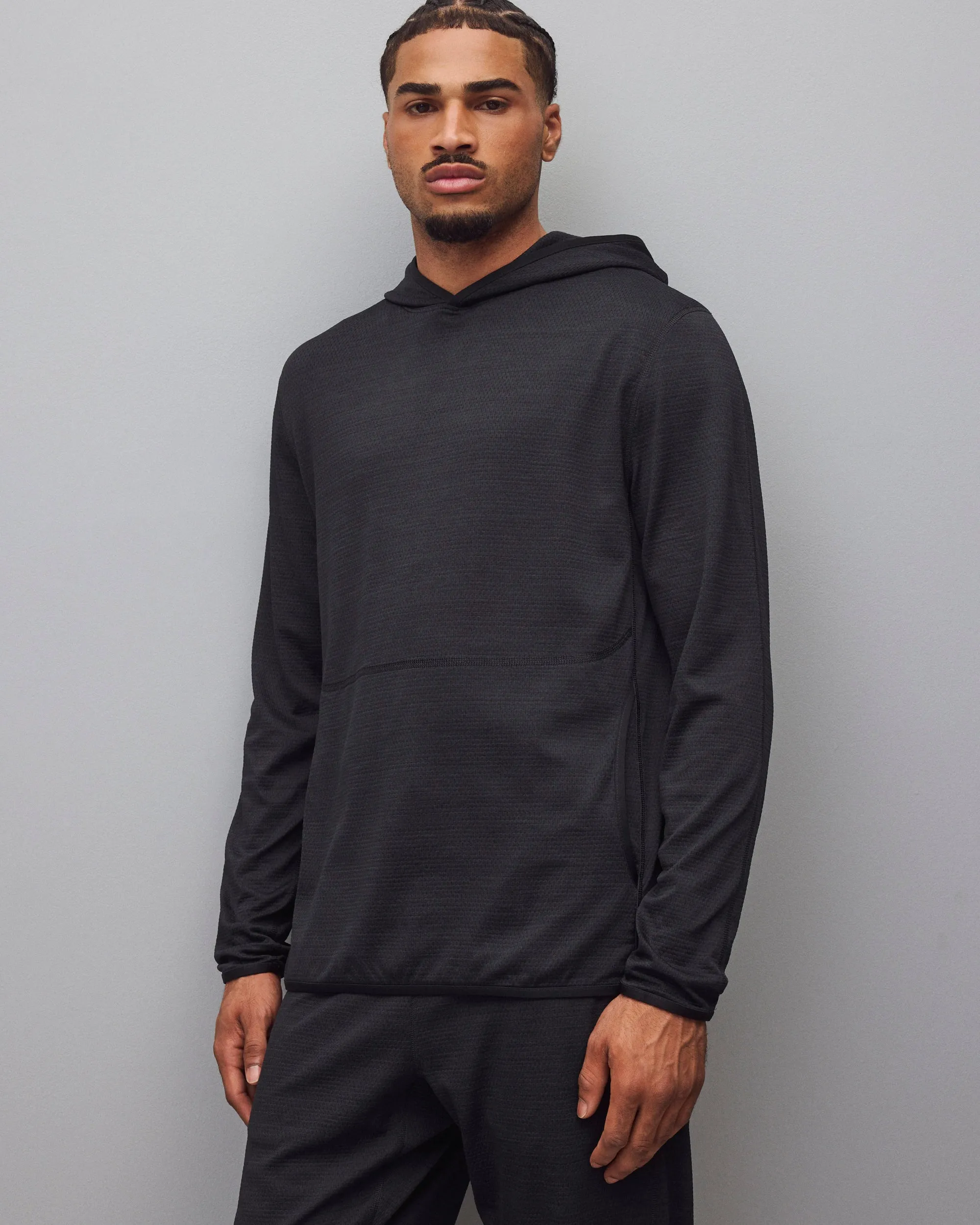 Solotex Mesh Tiebreak Standard Hoodie sold by Reigning Champ product image thumbnail 2