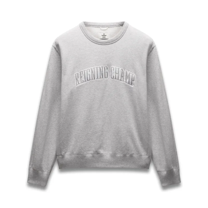 Midweight Terry Collegiate Standard Crewneck sold by Reigning Champ