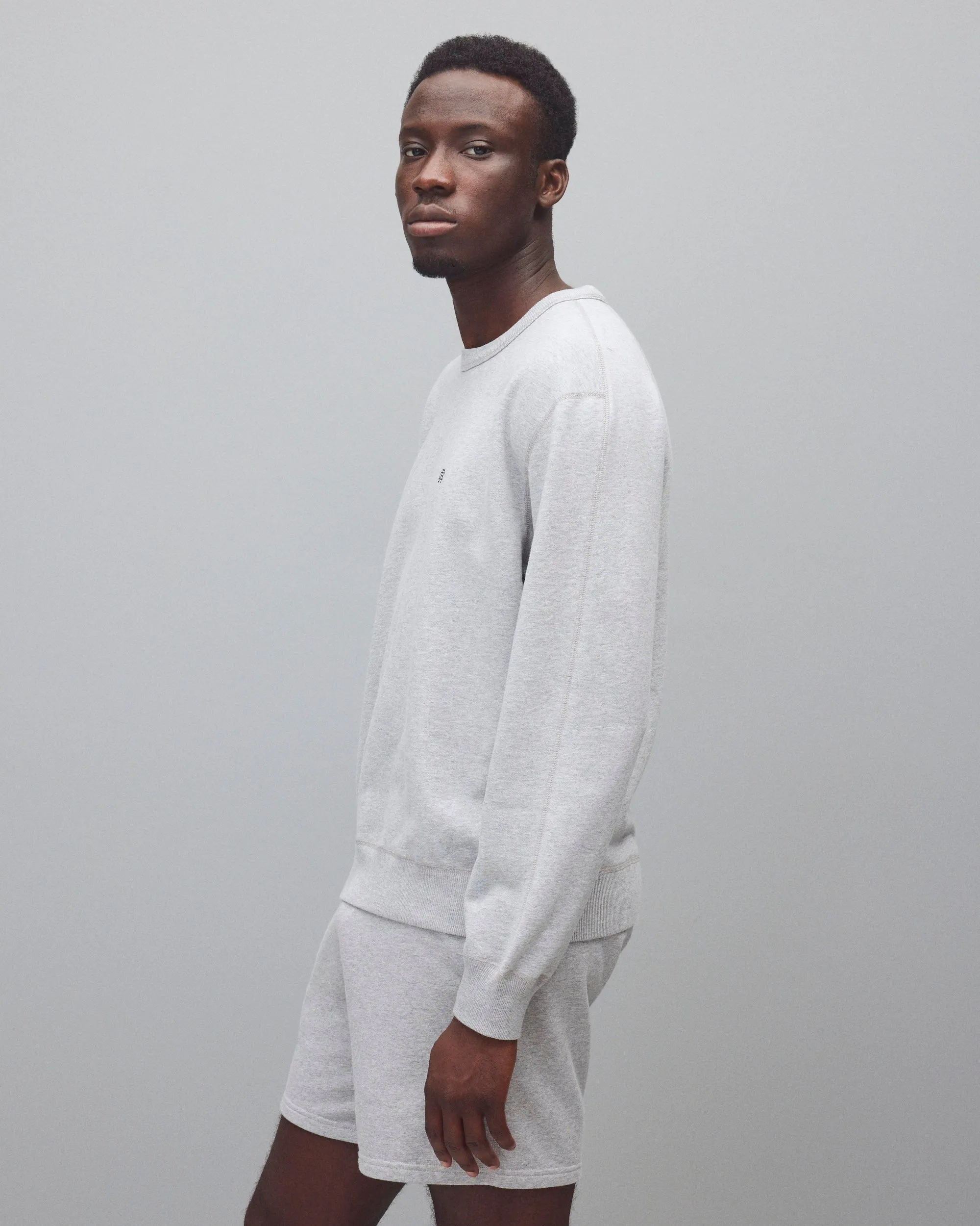 Midweight Terry Monogram Standard Crewneck sold by Reigning Champ product image thumbnail 4